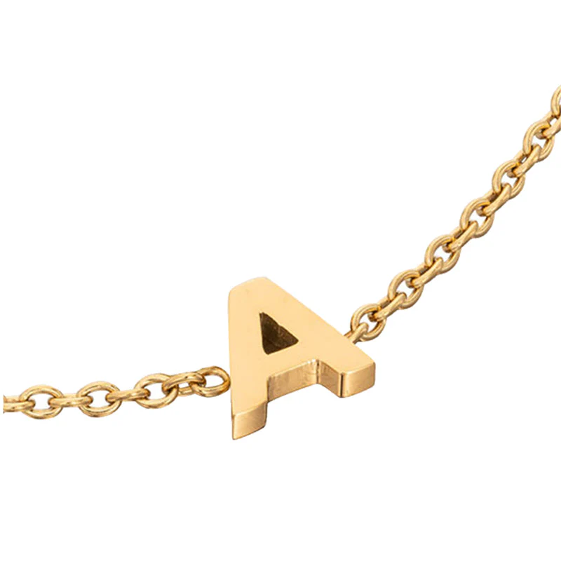 Initial Anklet (Gold)