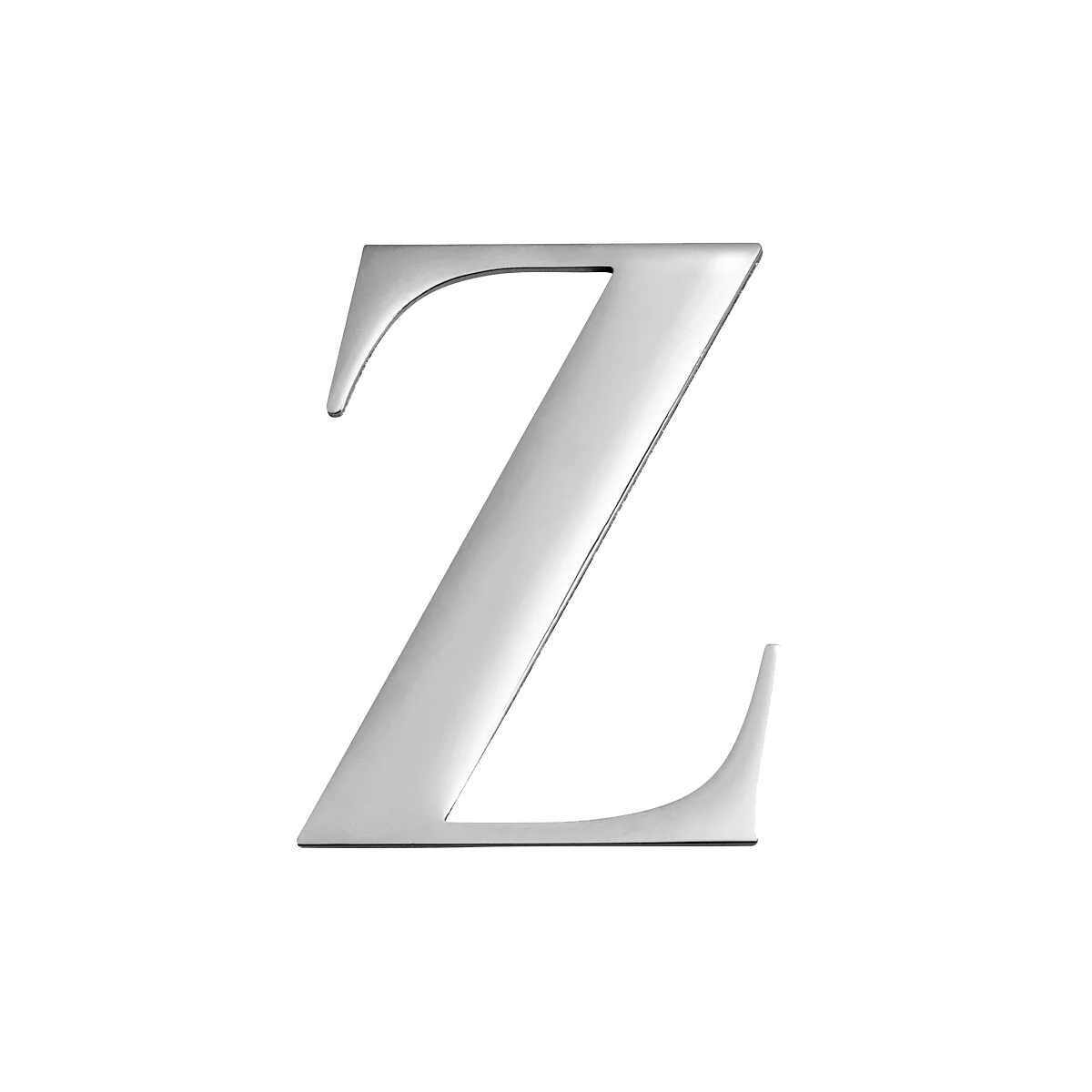 Custom Figaro Icon - Initial (Silver)