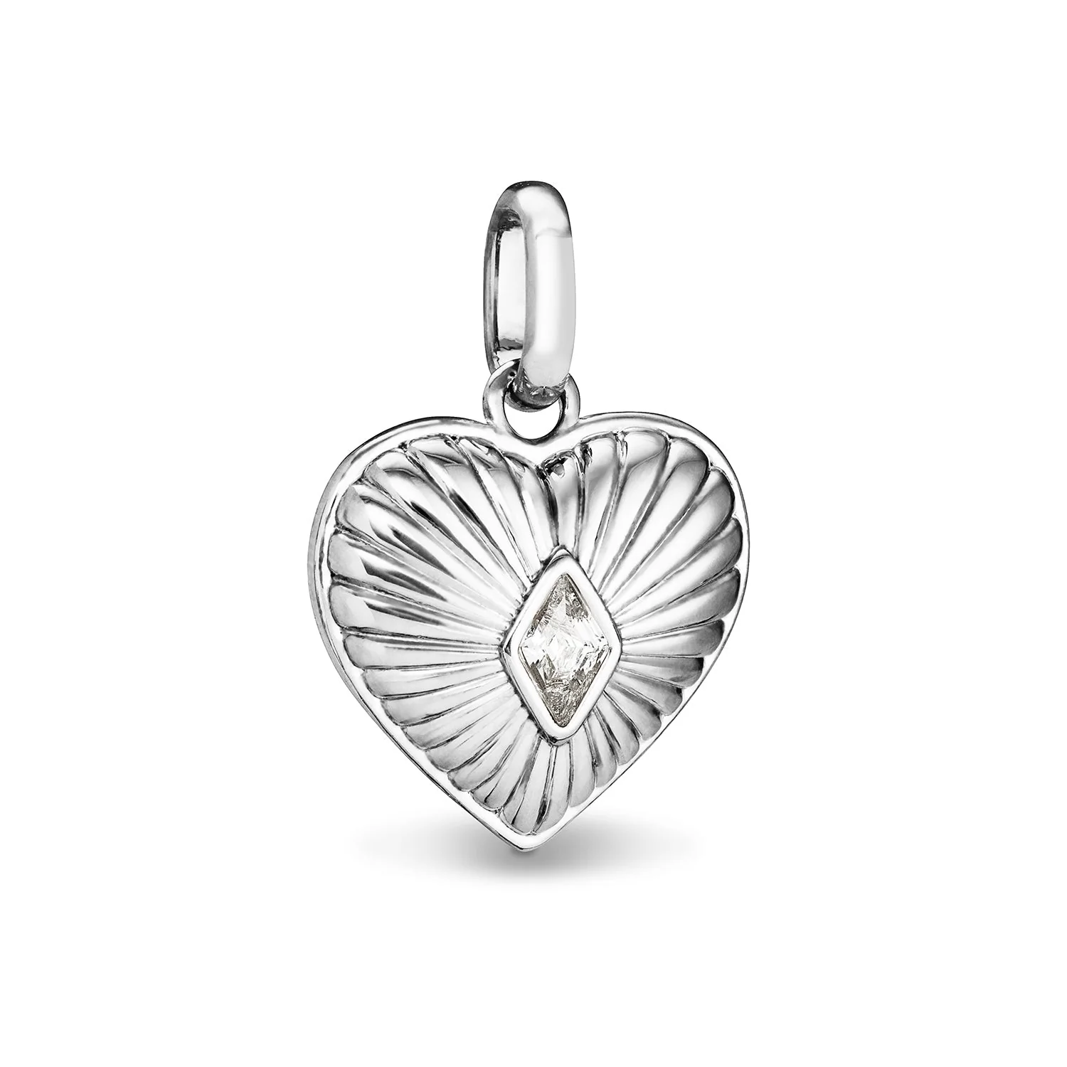 Entwine Heart Pendant (Silver)