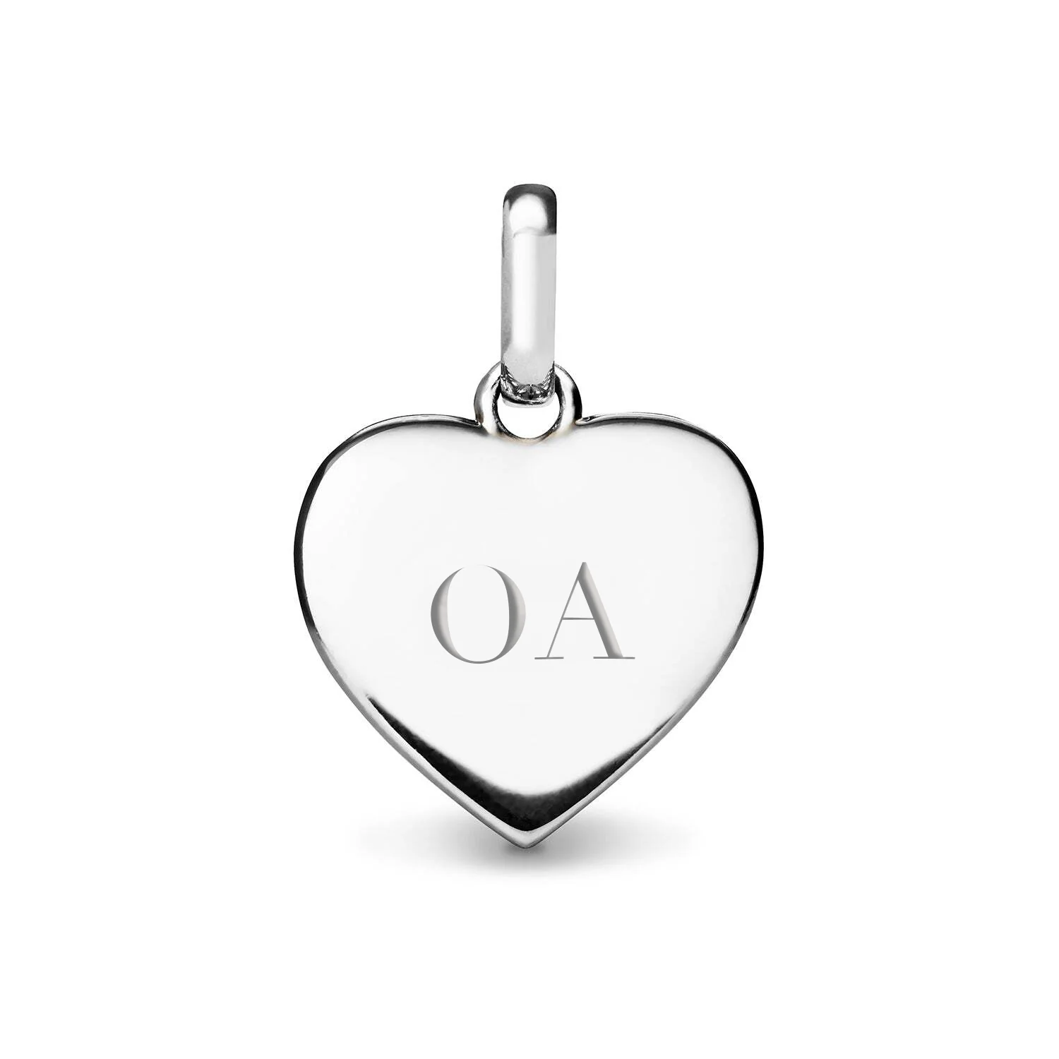 Entwine Heart Pendant (Silver)