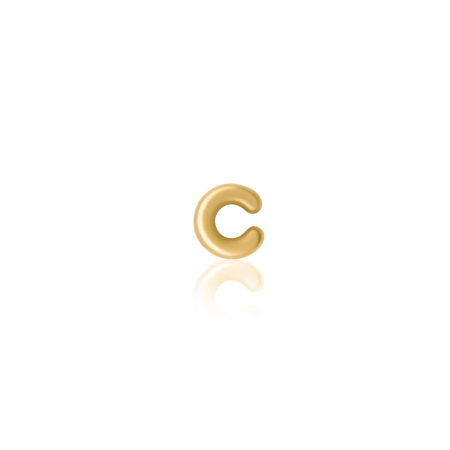 Fixed Charm - Bubble Initial Charm (Gold)
