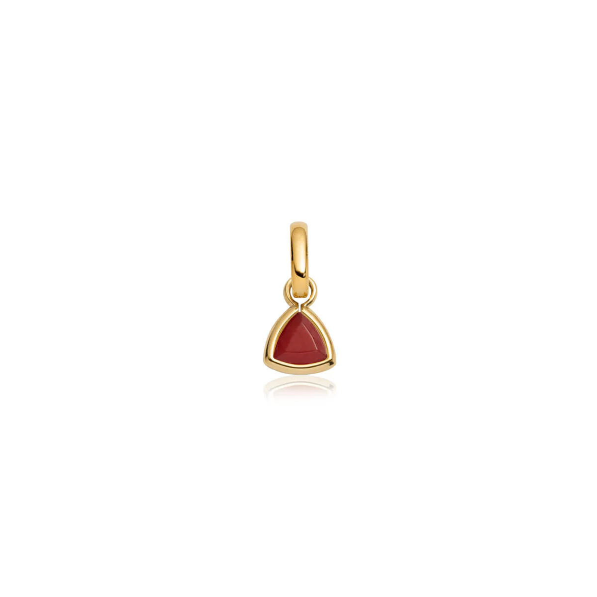 Droplet Birthstone Pendant (Gold)