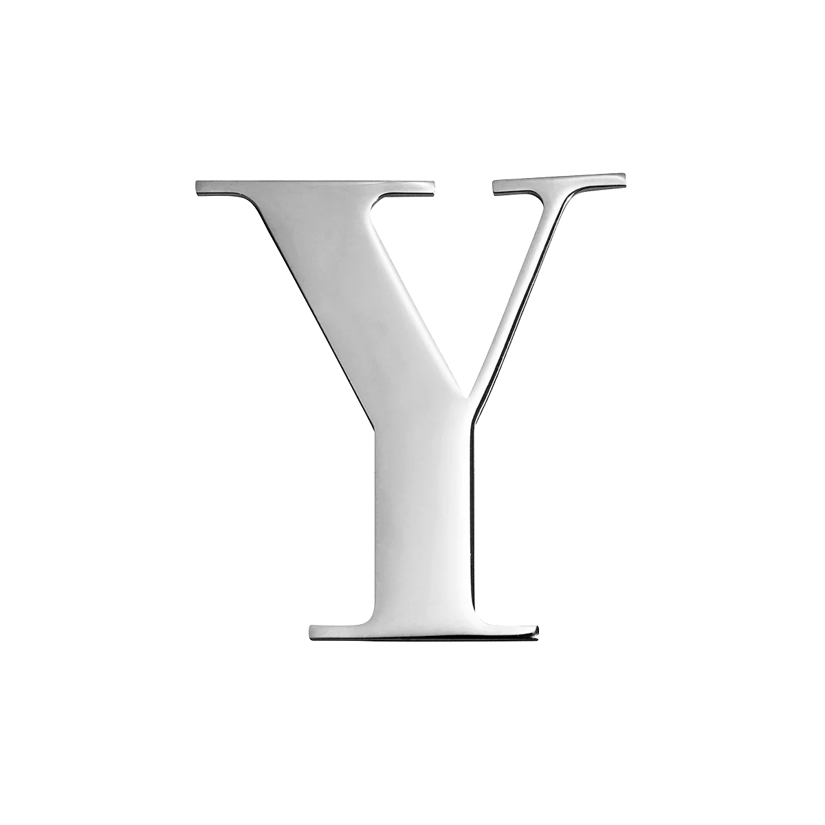 Custom Figaro Icon - Initial (Silver)