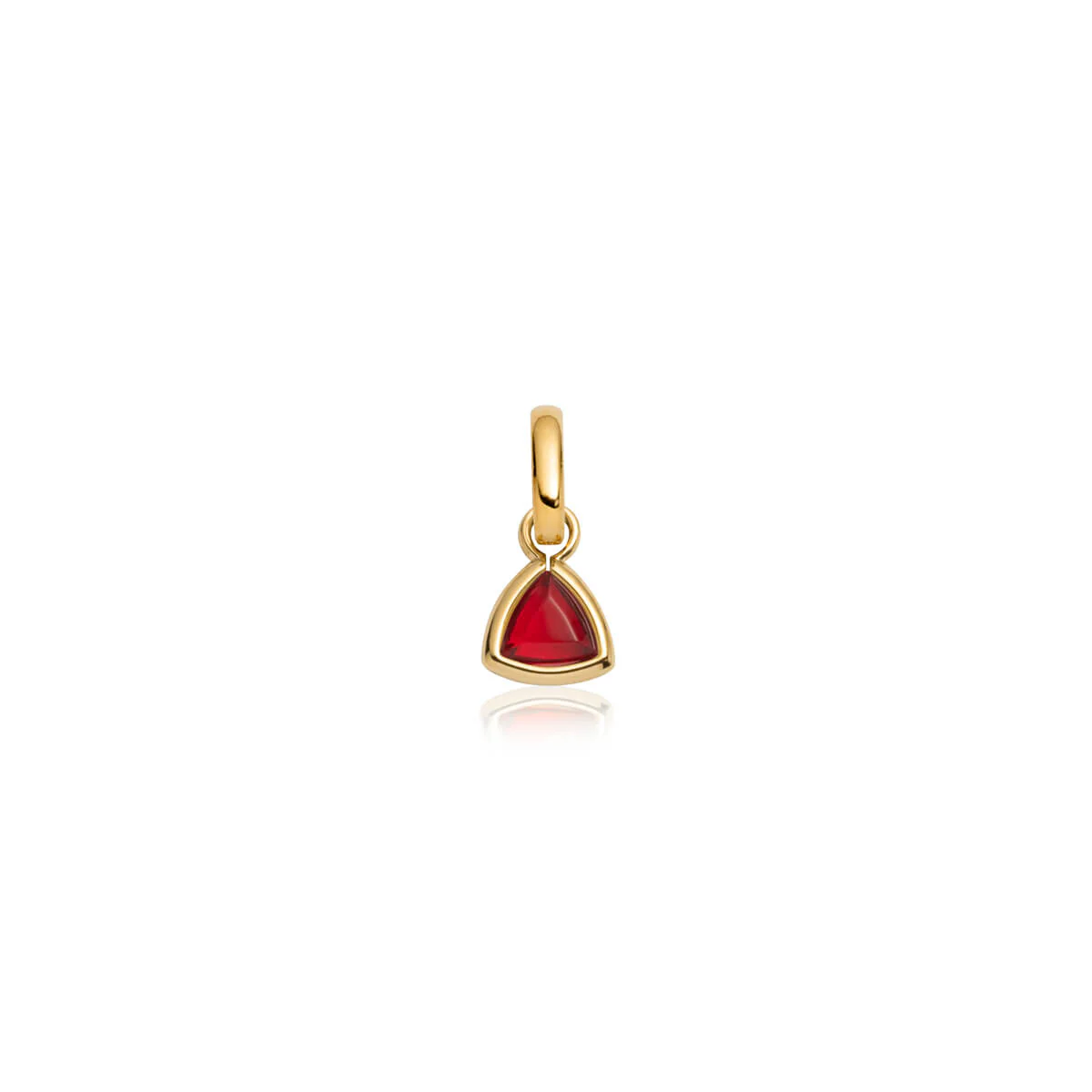 Droplet Birthstone Pendant (Gold)