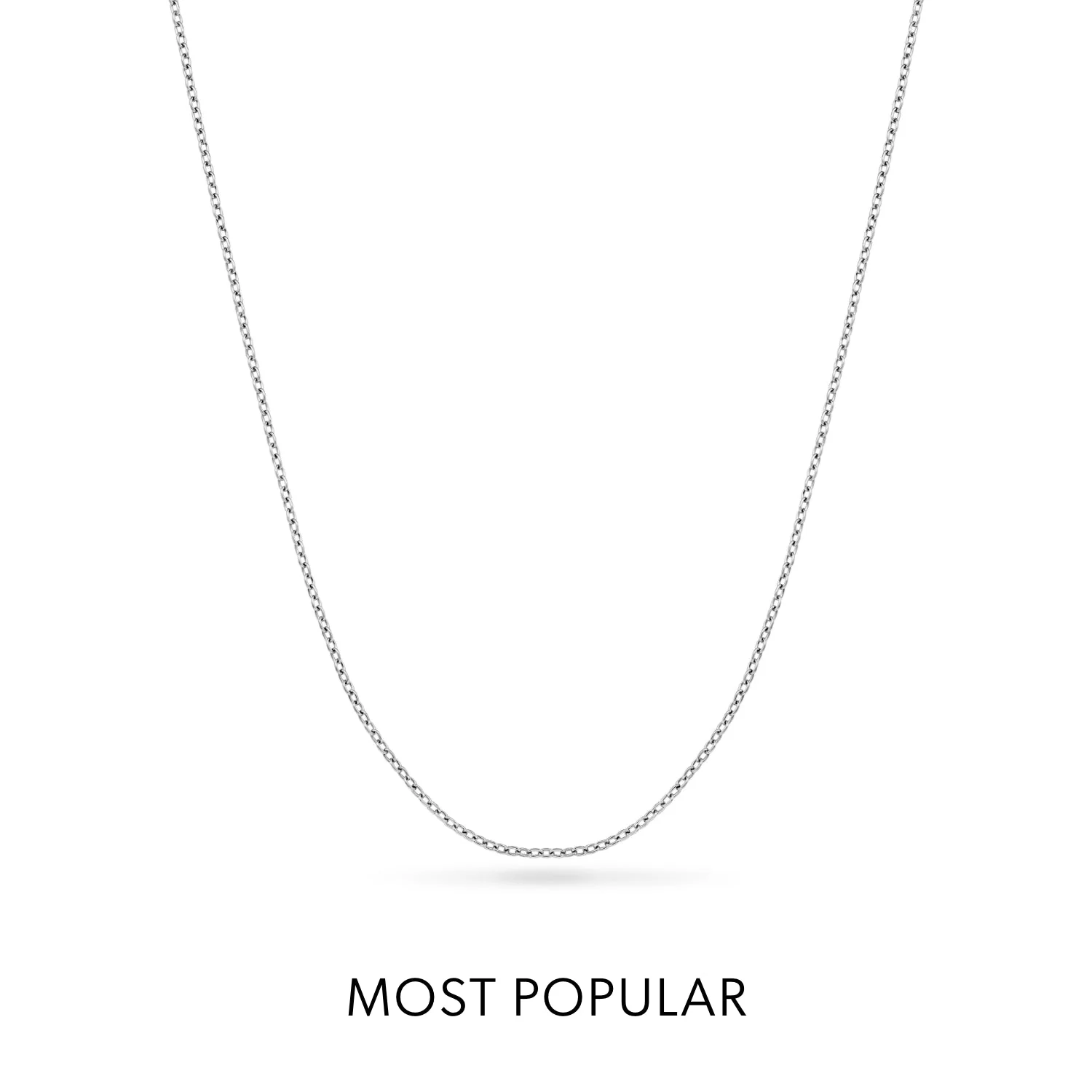 Entwine Cross Necklace (Silver)
