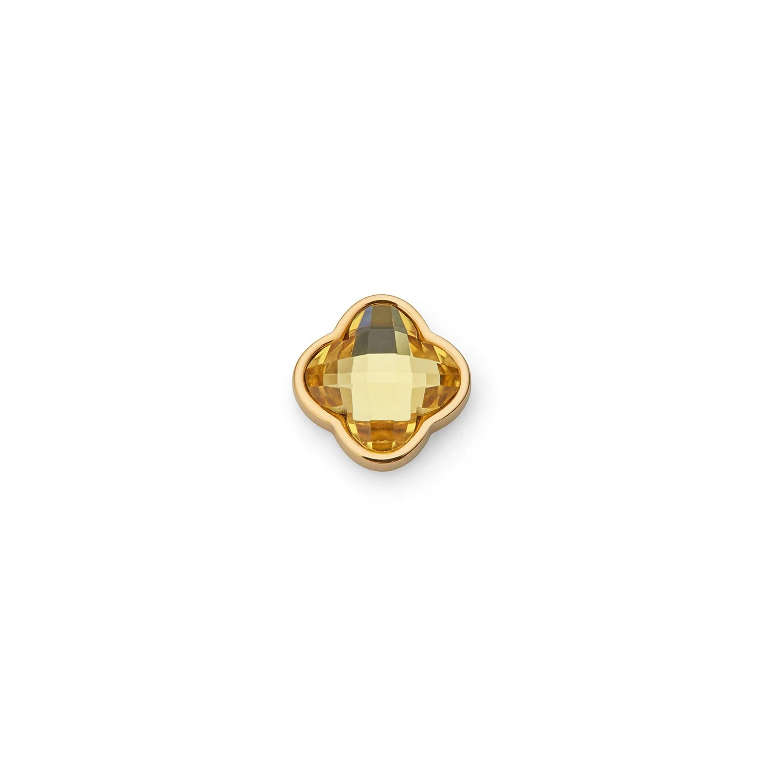 Clover Charms - Birthstone (Gold)