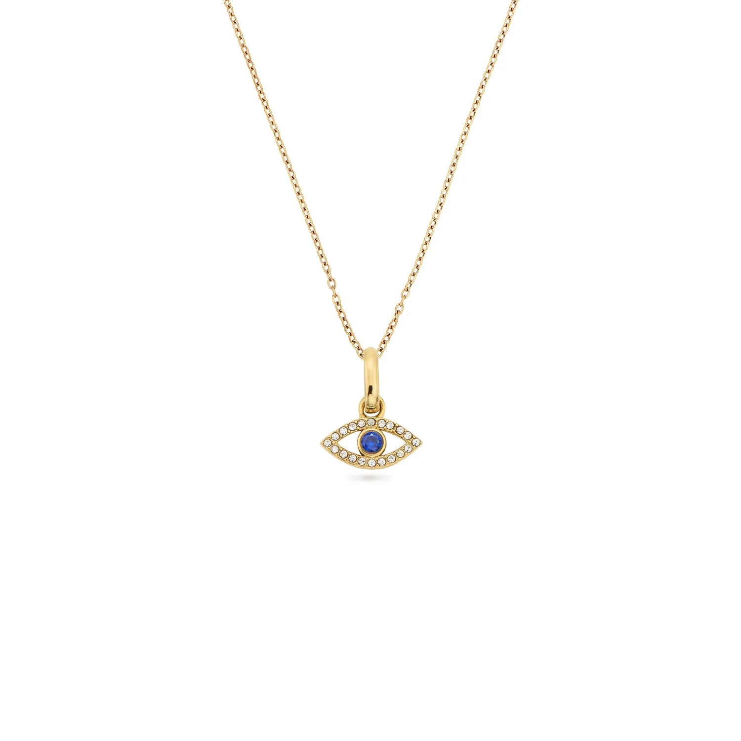 Evil Eye Necklace (Gold)