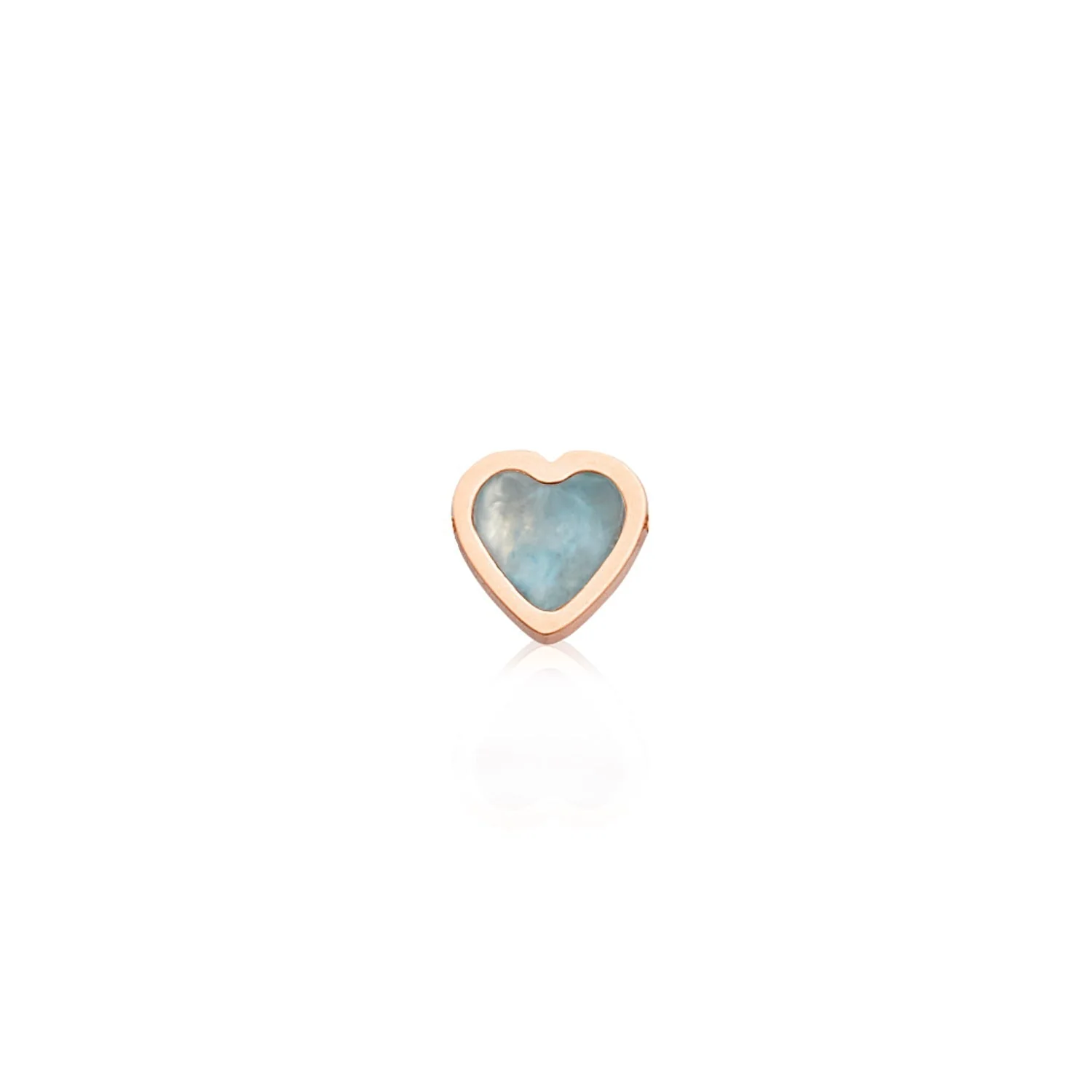 Birthstone Signature Name Necklace (Rose Gold)
