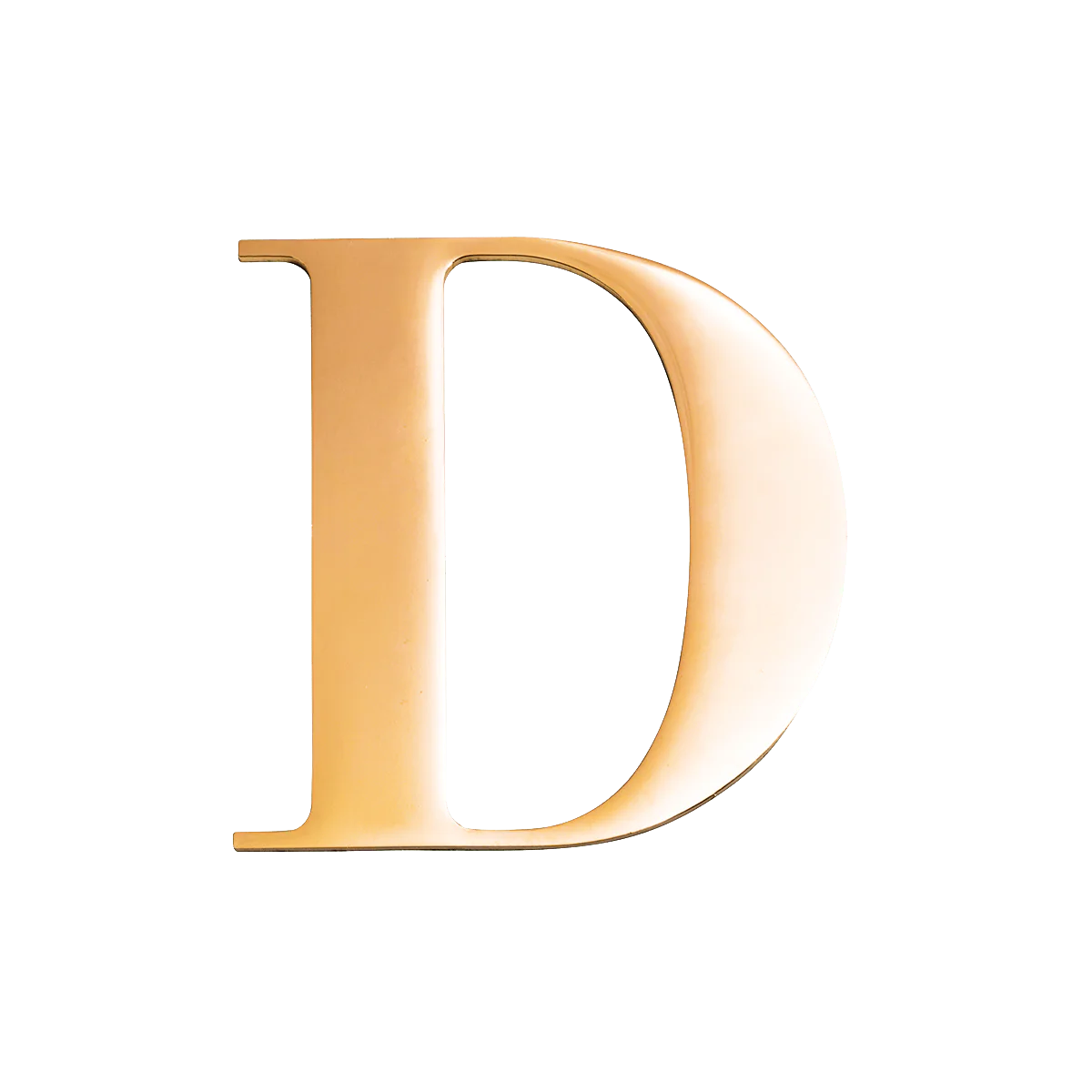 Metal Letter Pins (Gold)