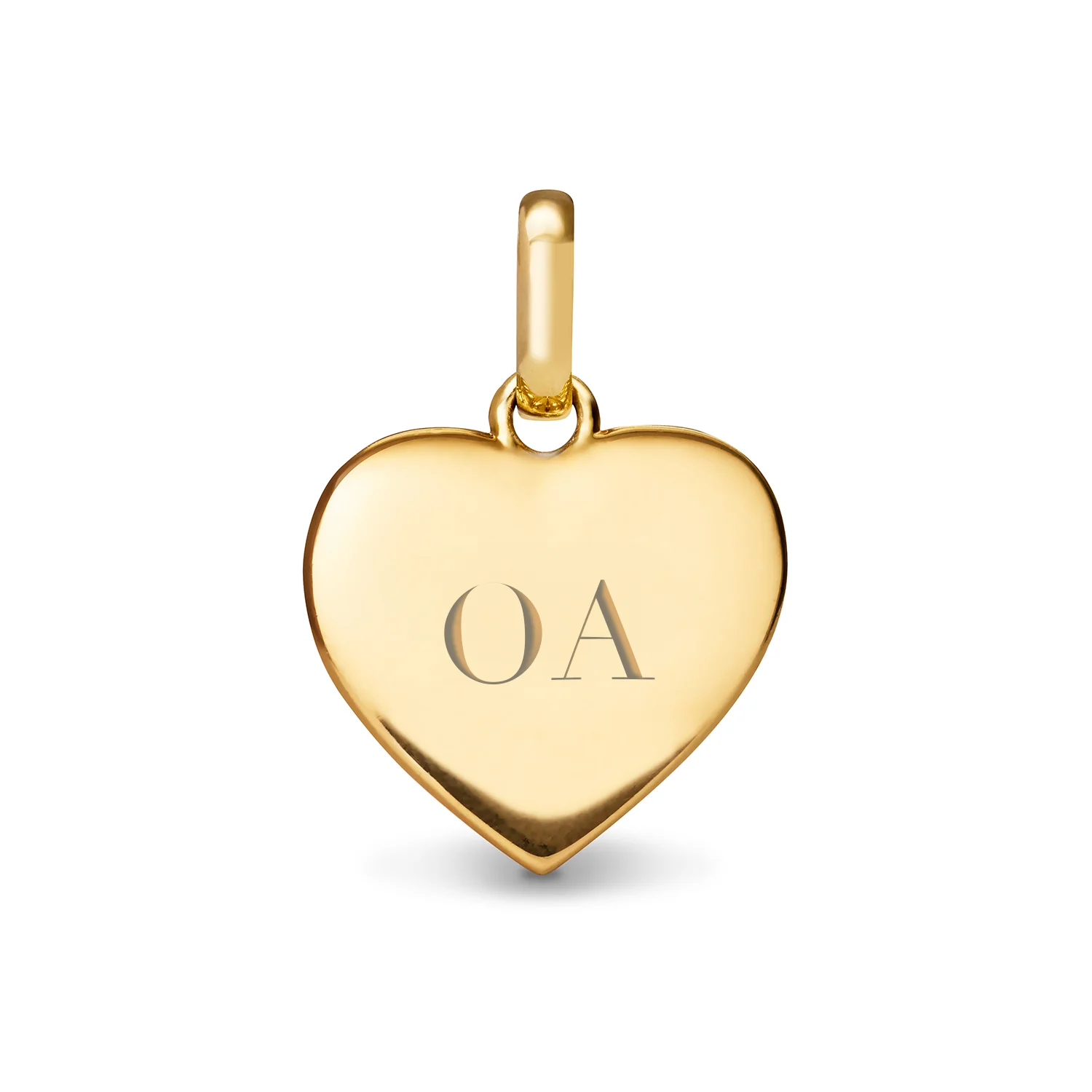 Entwine Heart Pendant (Gold)