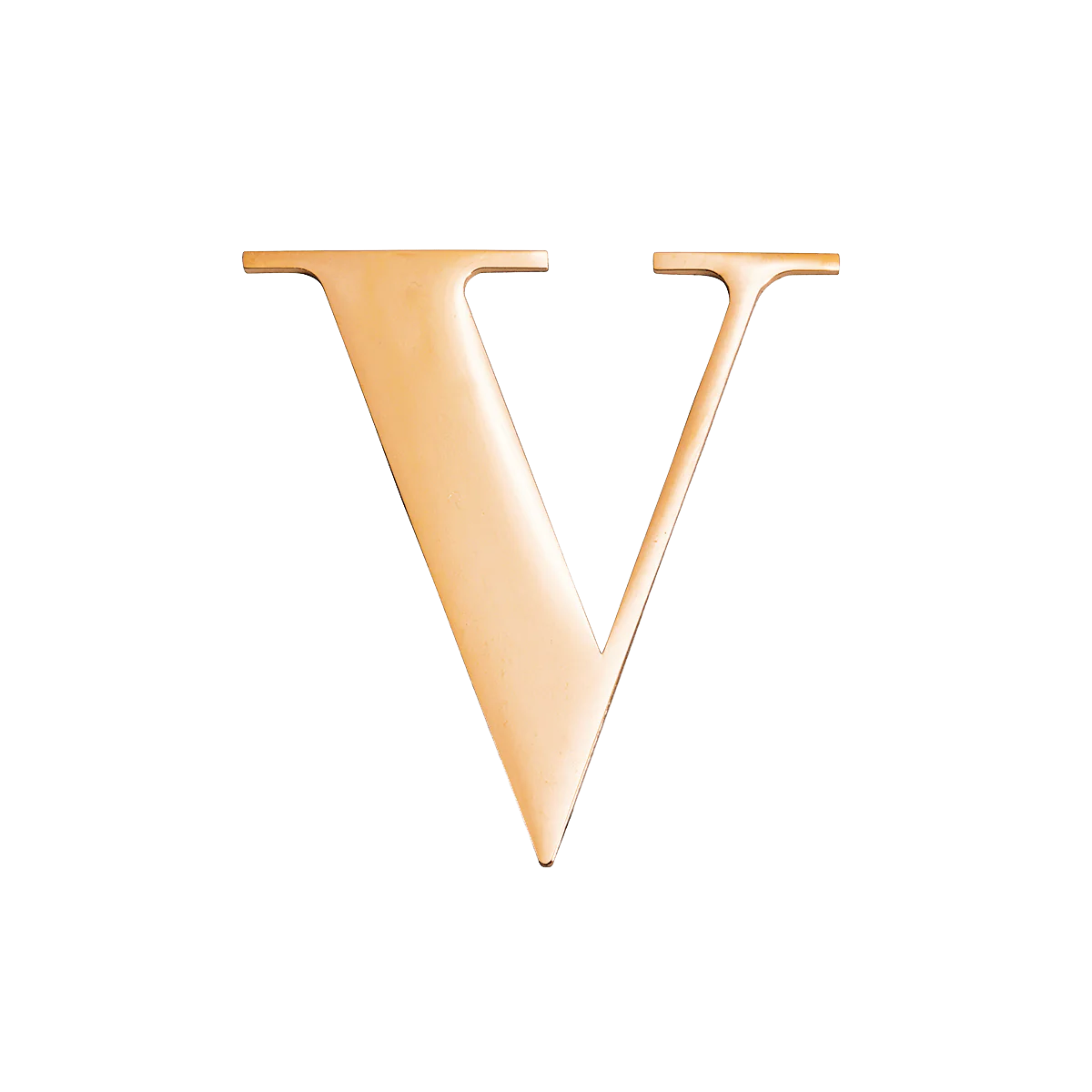 Metal Letter Pins (Gold)