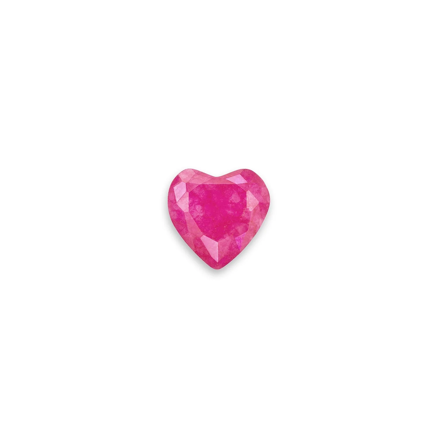 Heart Birthstone Necklace Charm