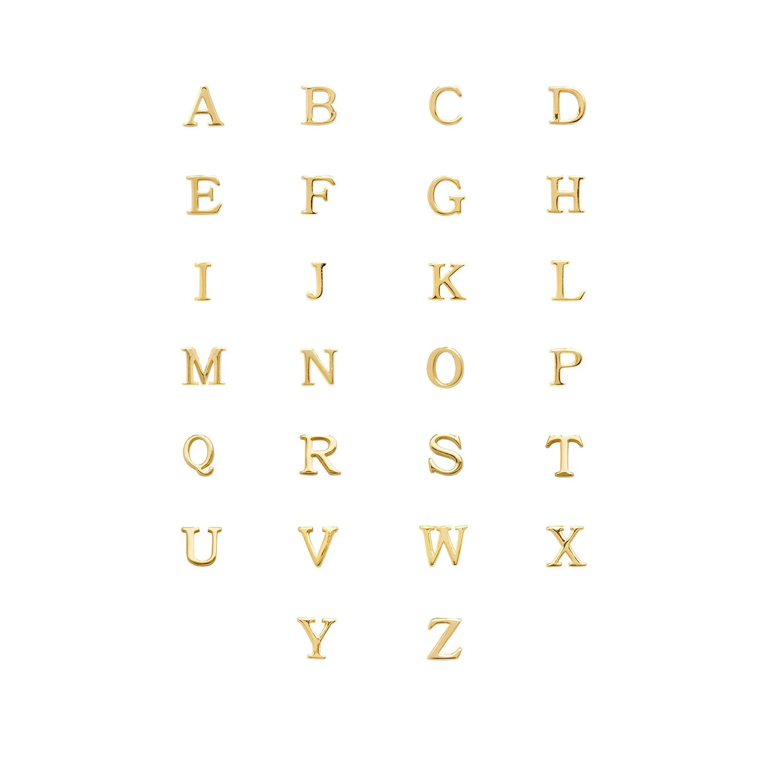 Stacey's Stories Initial Pendant (Gold)