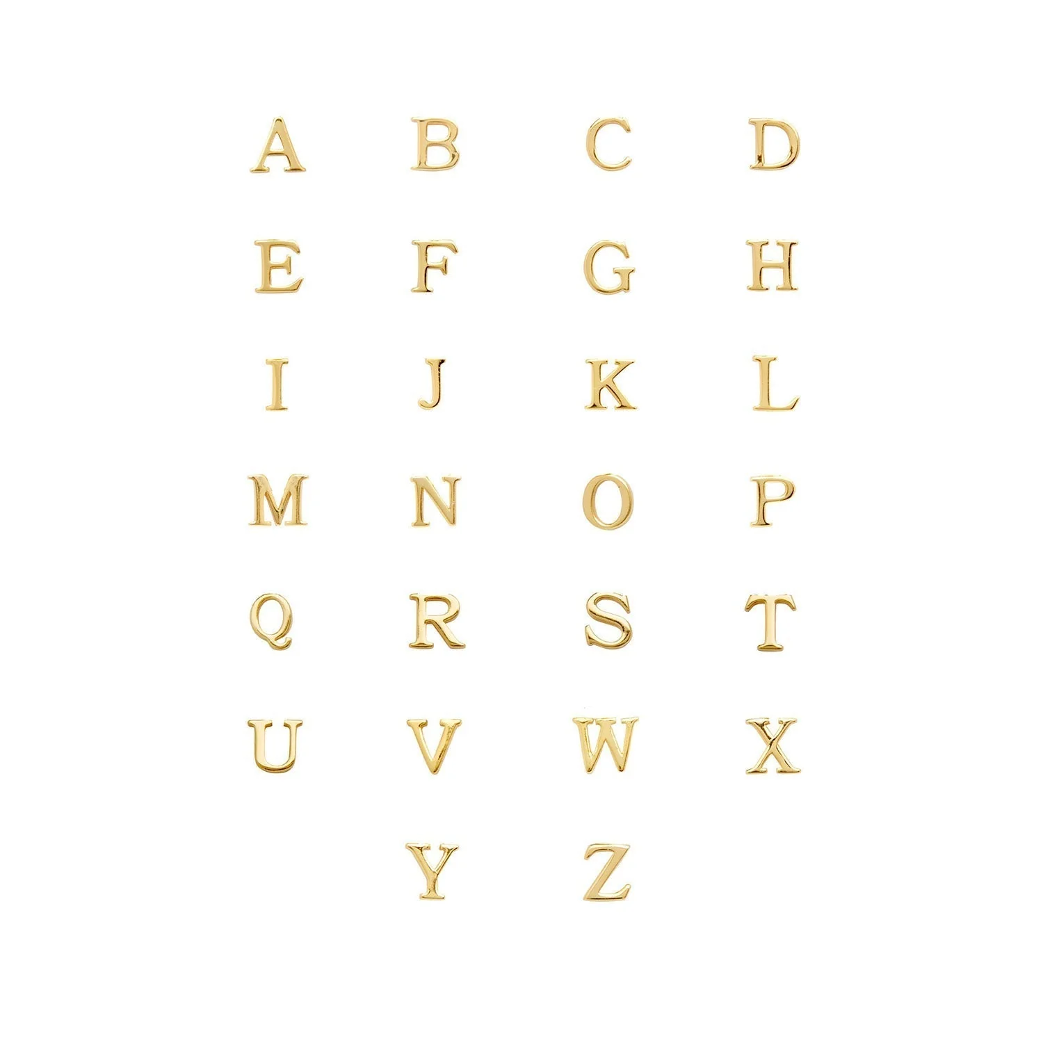 Stacey's Stories Initial Pendant (Gold)