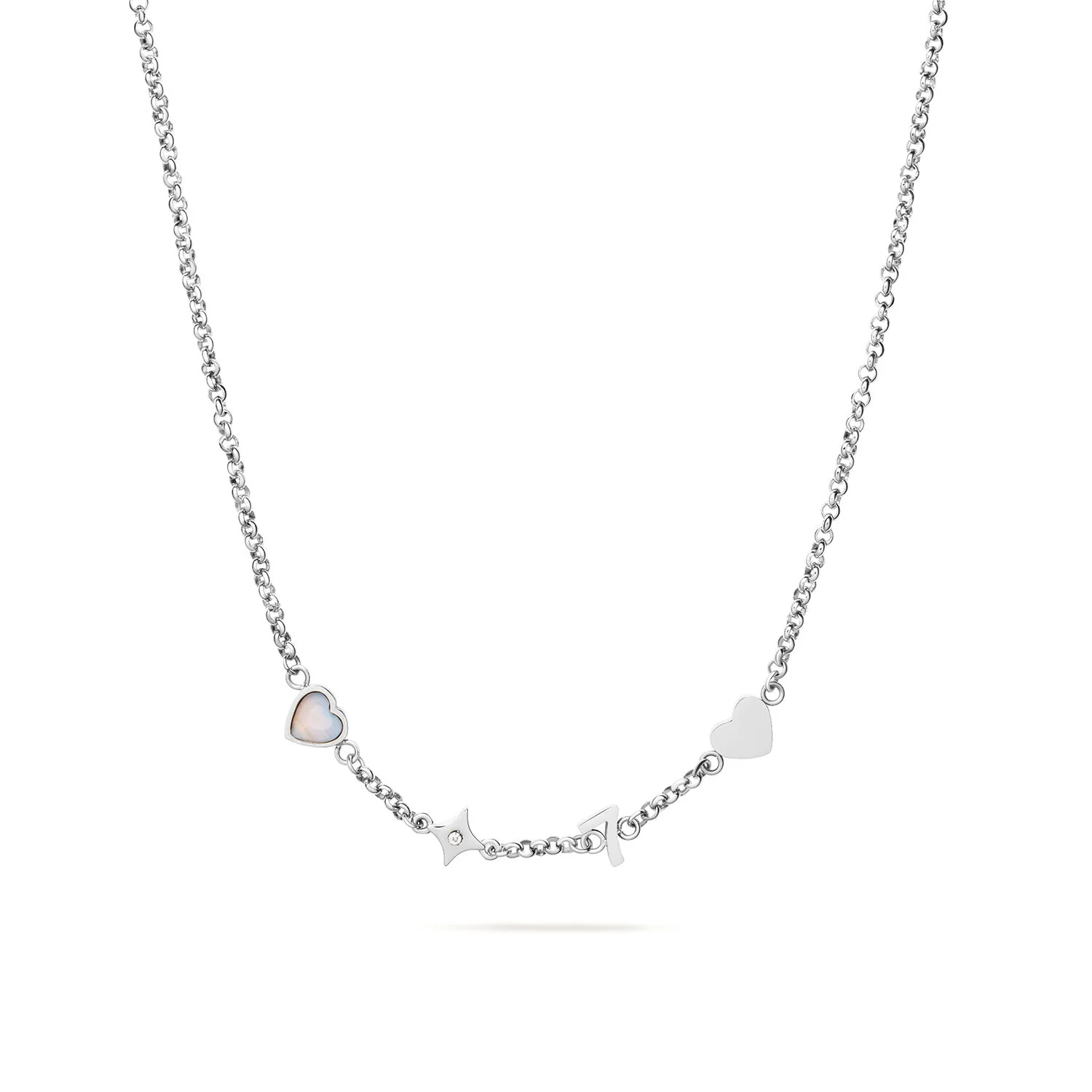 Made Mine Charm Necklace (Silver)