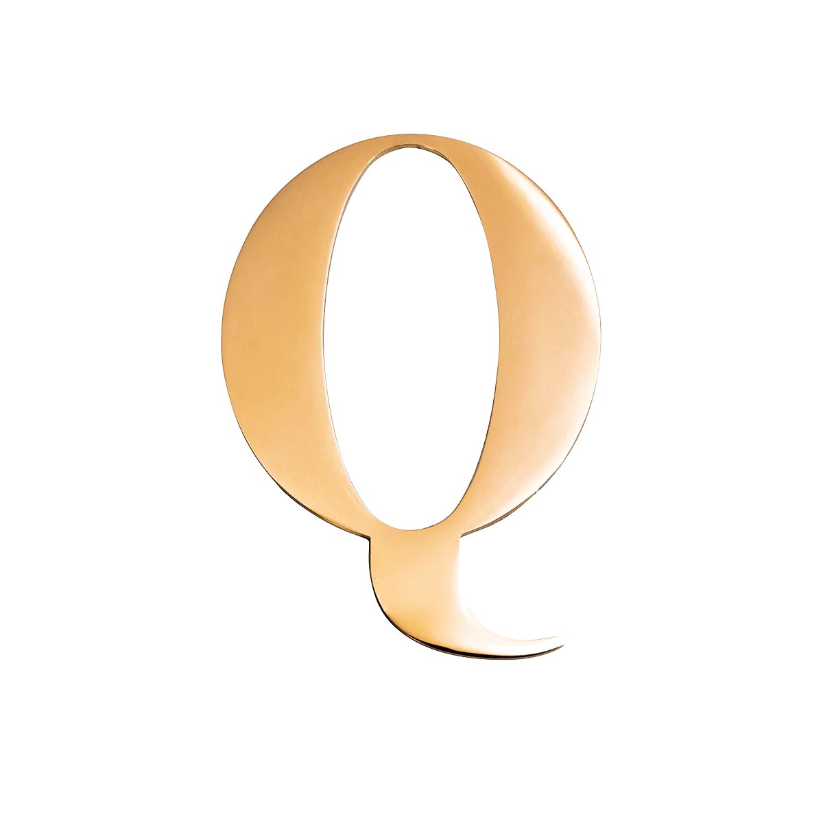 Metal Letter Pins (Gold)