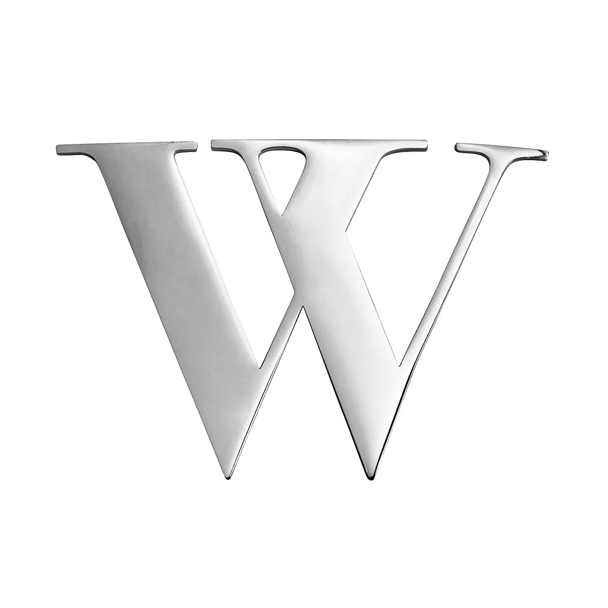 Custom Figaro Icon - Initial (Silver)