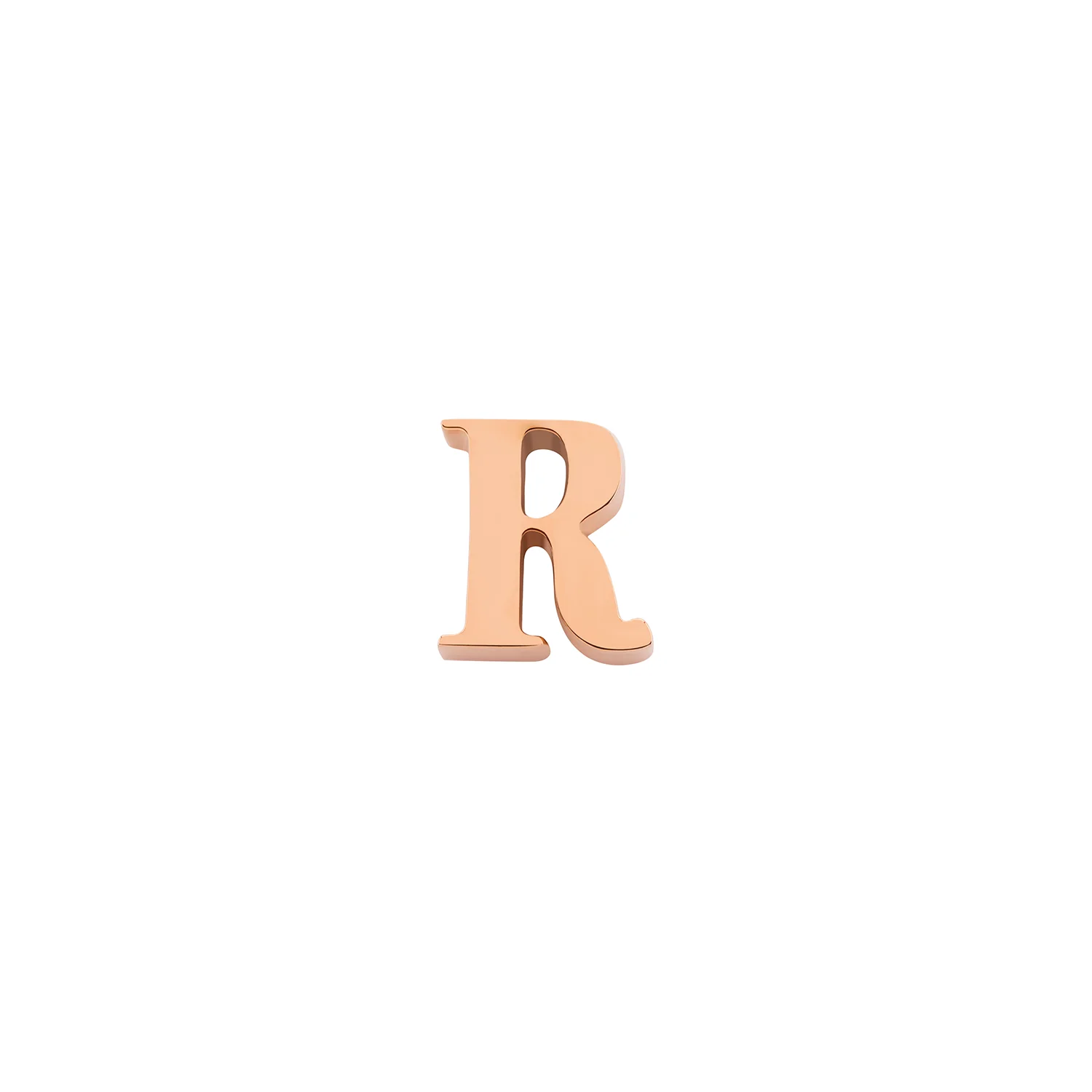 Made Mine Charms - Didot Initial Charm (Rose Gold)