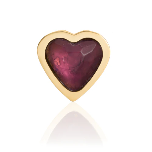Mini Heart Birthstone Bundle (Gold)
