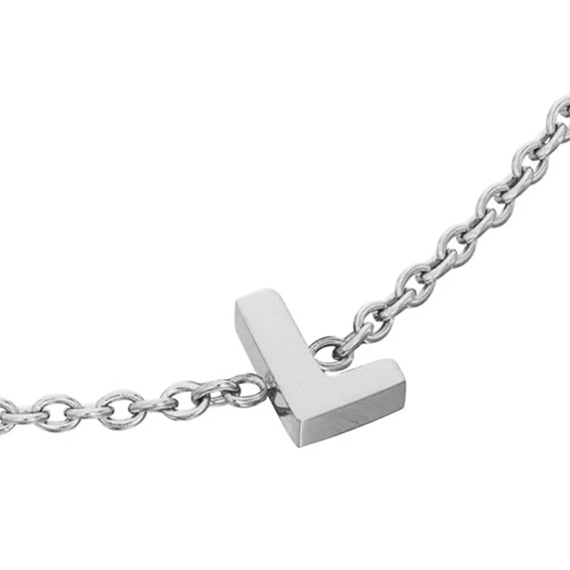 Mini Heart Birthstone & Initial Bracelet Bundle (Silver)