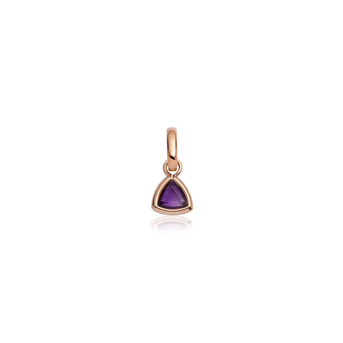 Droplet Birthstone Pendant (Rose Gold)