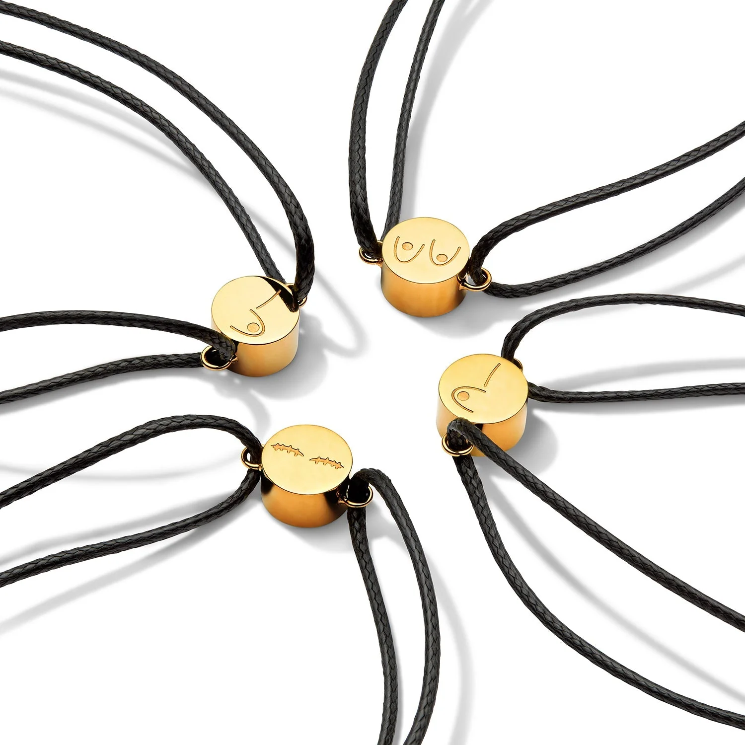 CoppaFeel! ‘Charms for Charity’ Bracelet (Gold)