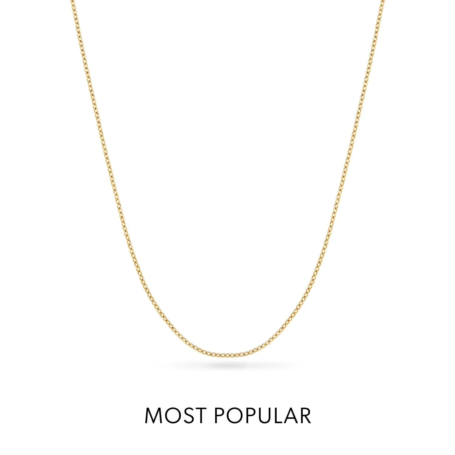 Fine Chain Necklace (Gold)
