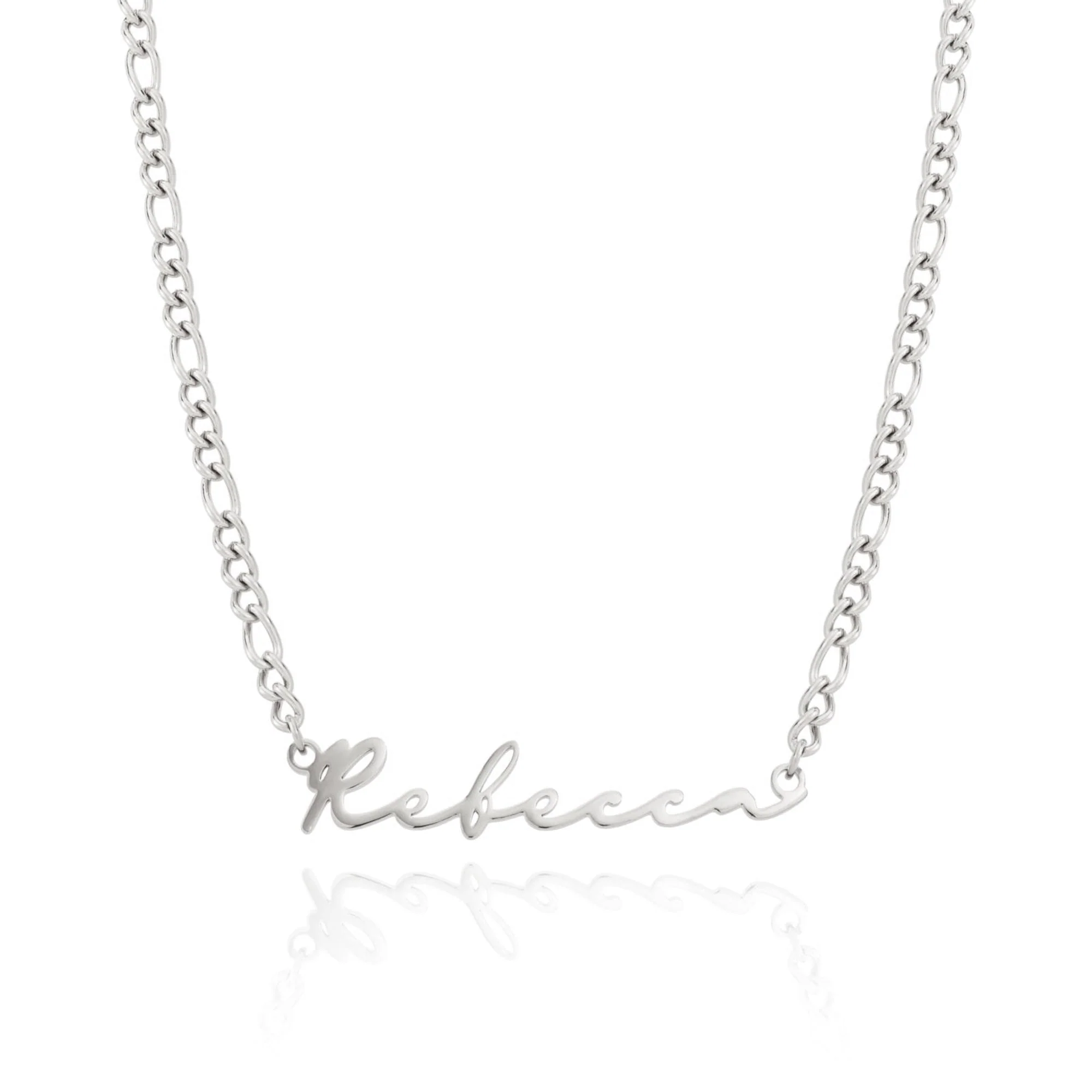 Signature Name Necklace (Silver)
