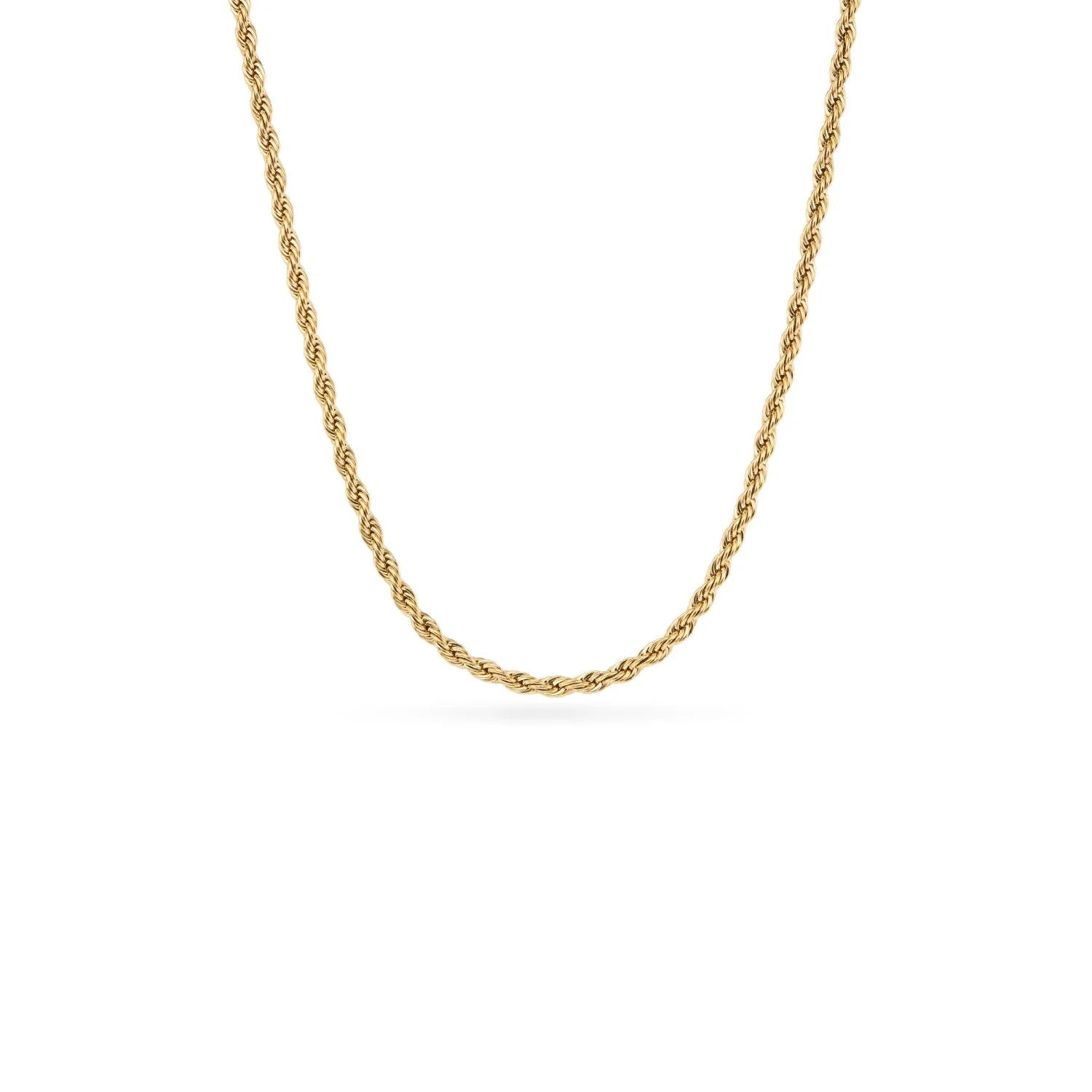 Entwine Cross Necklace (Gold)