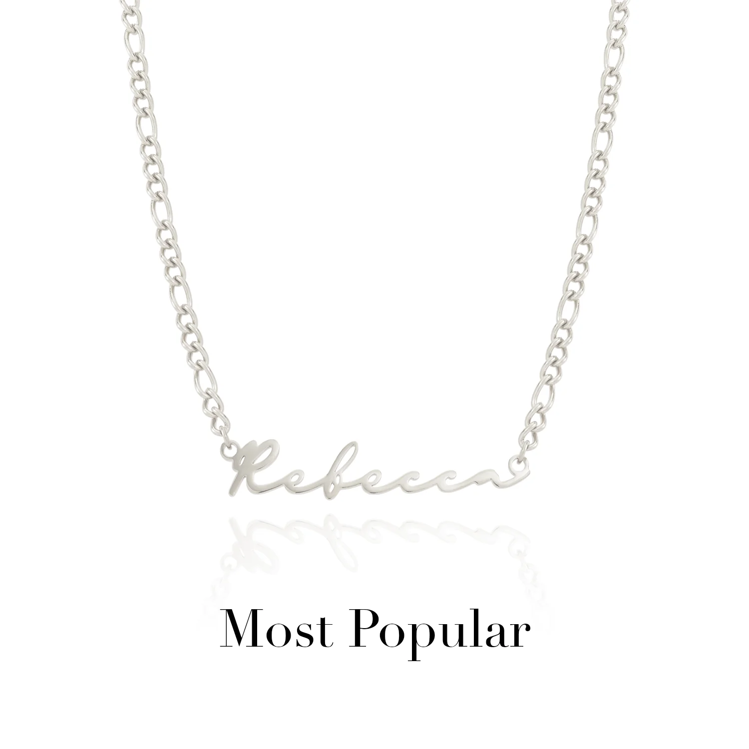 Signature Name Necklace (Silver)