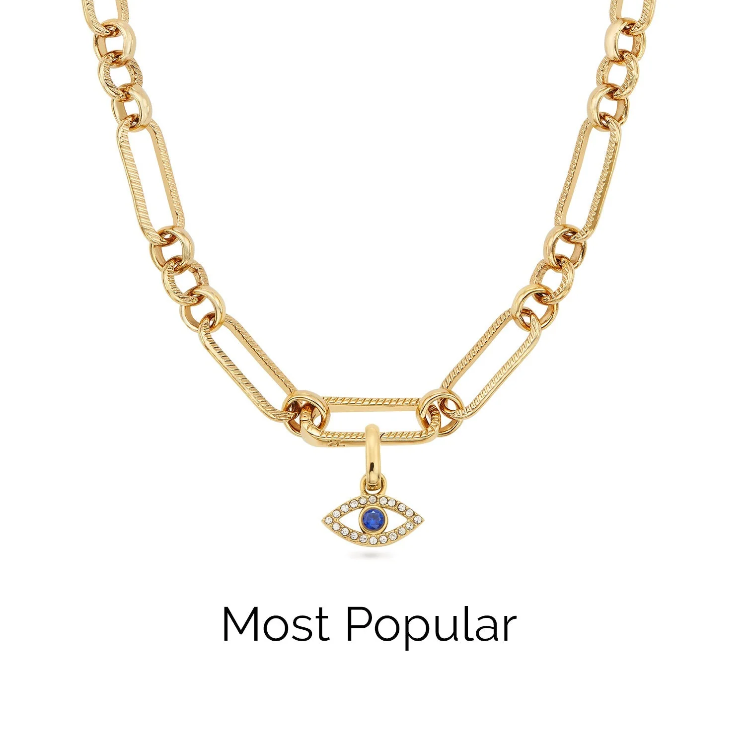 Evil Eye Necklace (Gold)