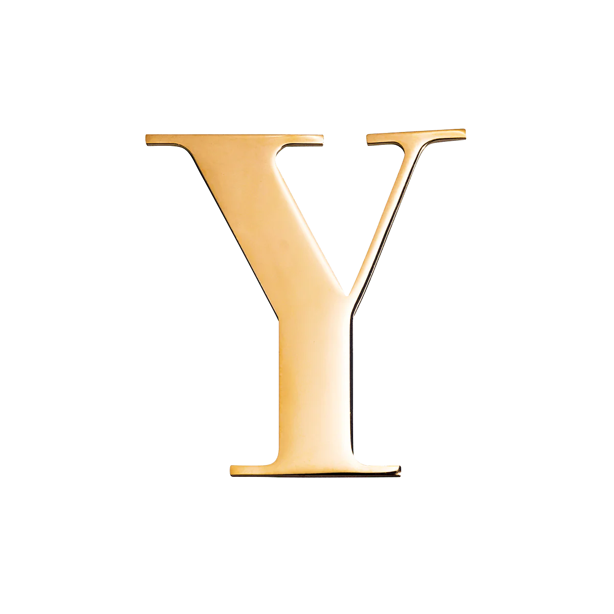 Metal Letter Pins (Gold)