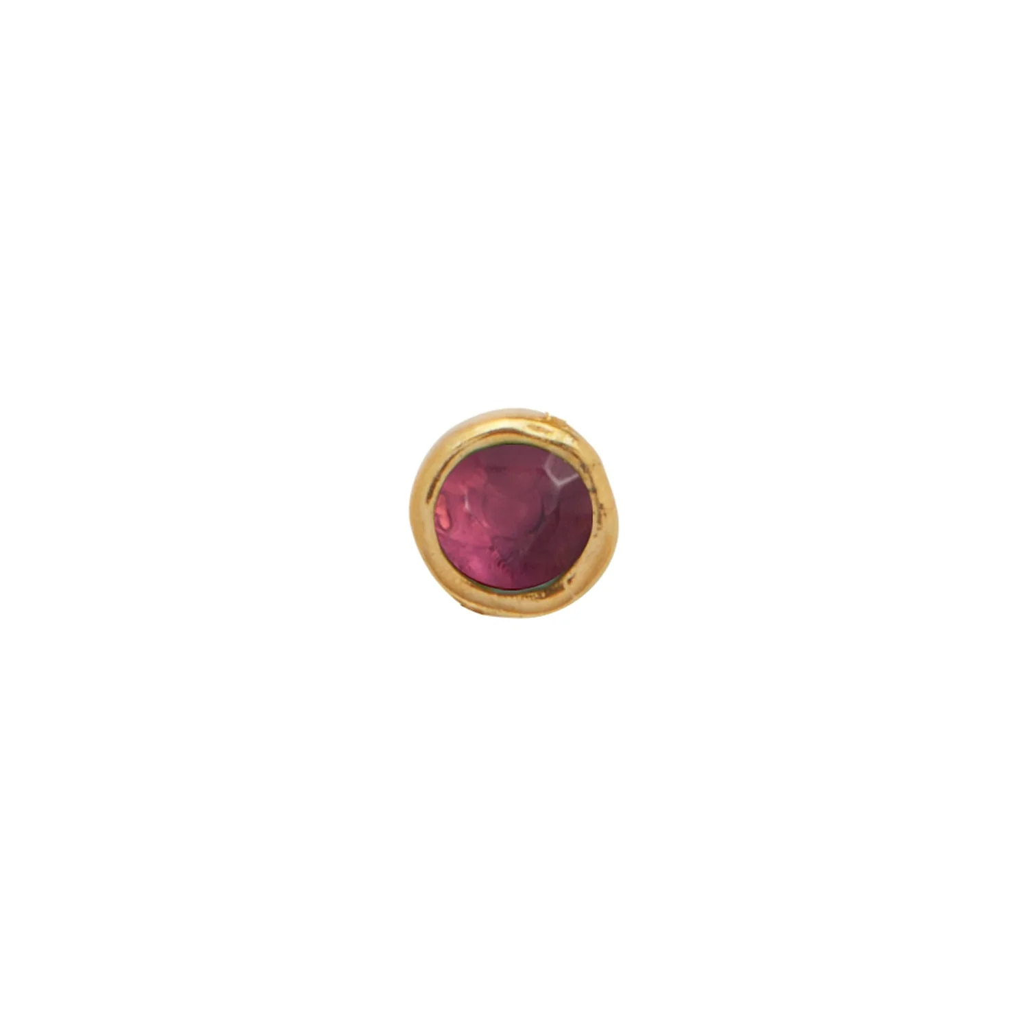Made Mine Charms - Round Birthstone Charms (Gold)