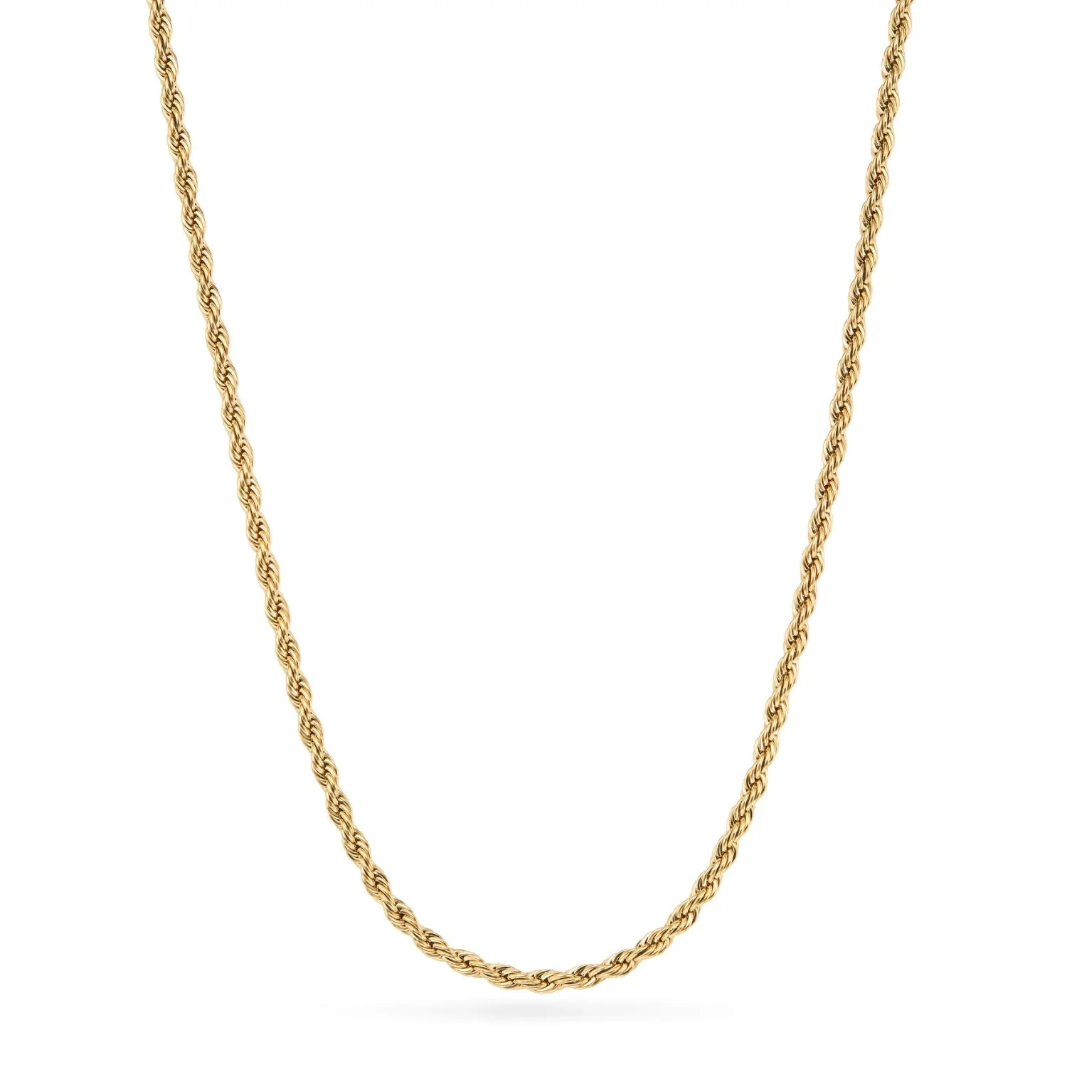 Entwine Cross Necklace (Gold)