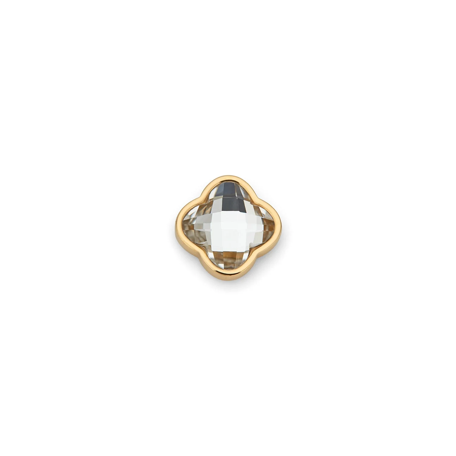 Clover Charms - Birthstone (Gold)
