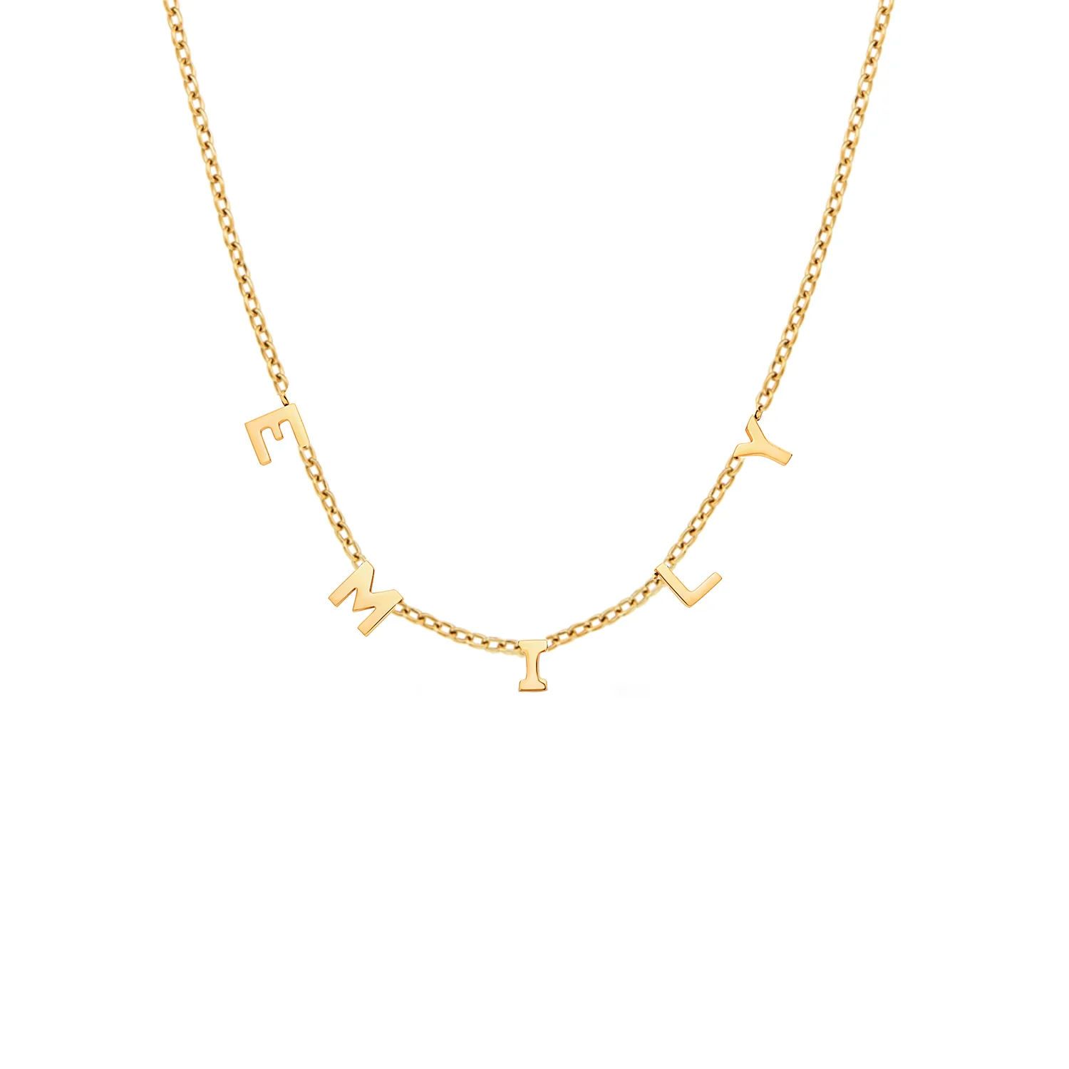 Made Mine Name Necklace (Gold)