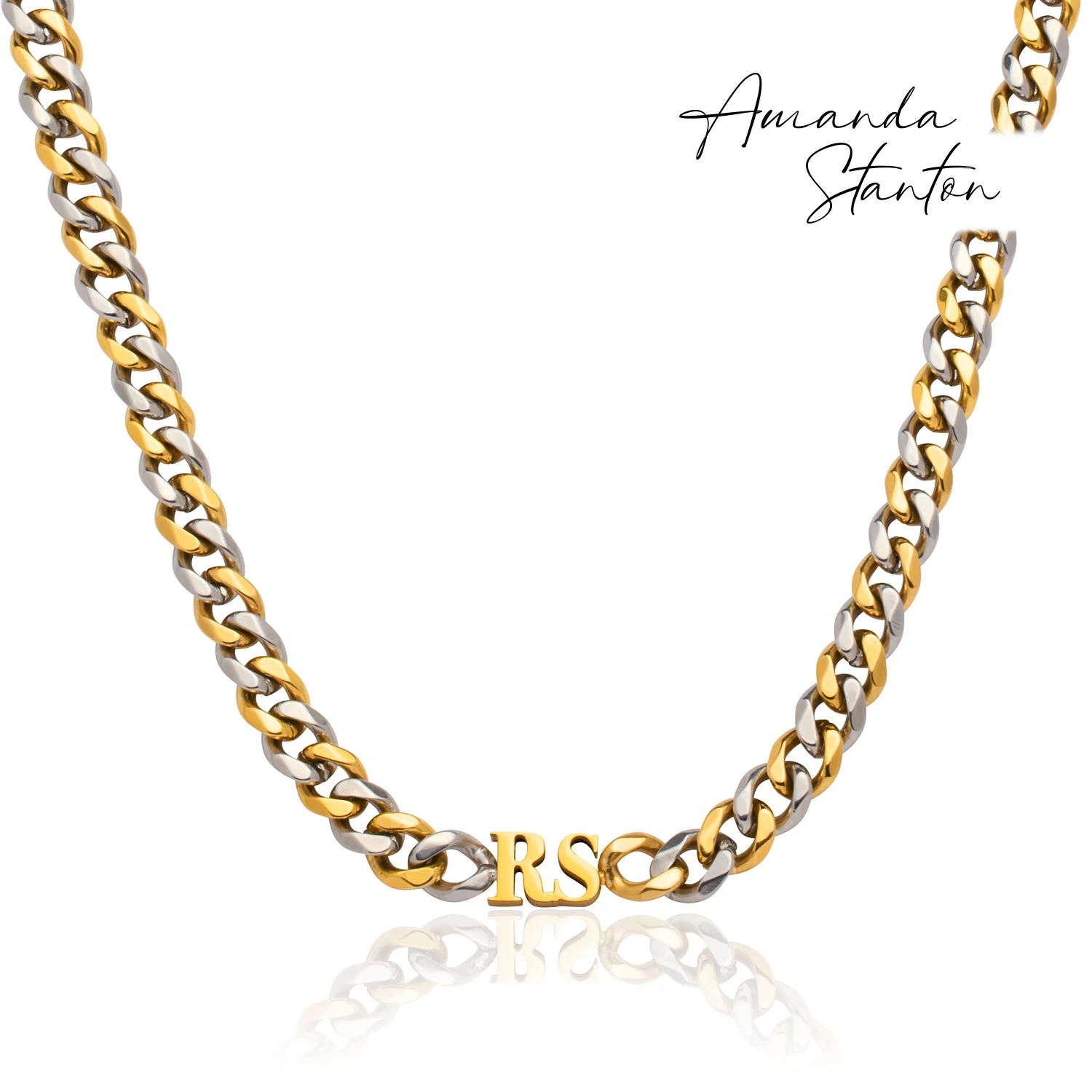 Initial Choker (Gold/Silver)