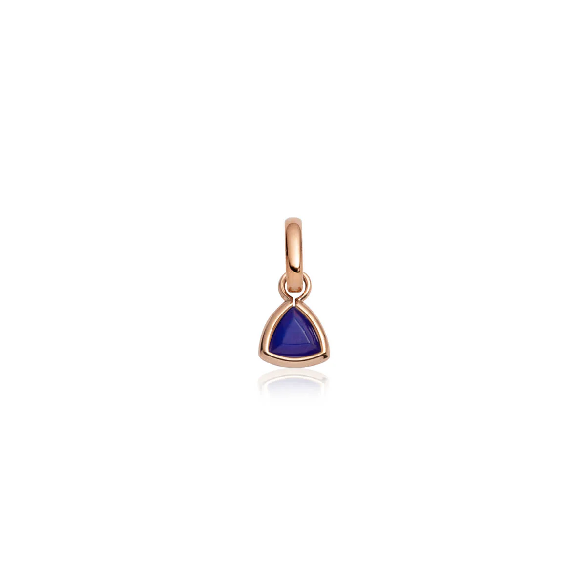Droplet Birthstone Pendant (Rose Gold)