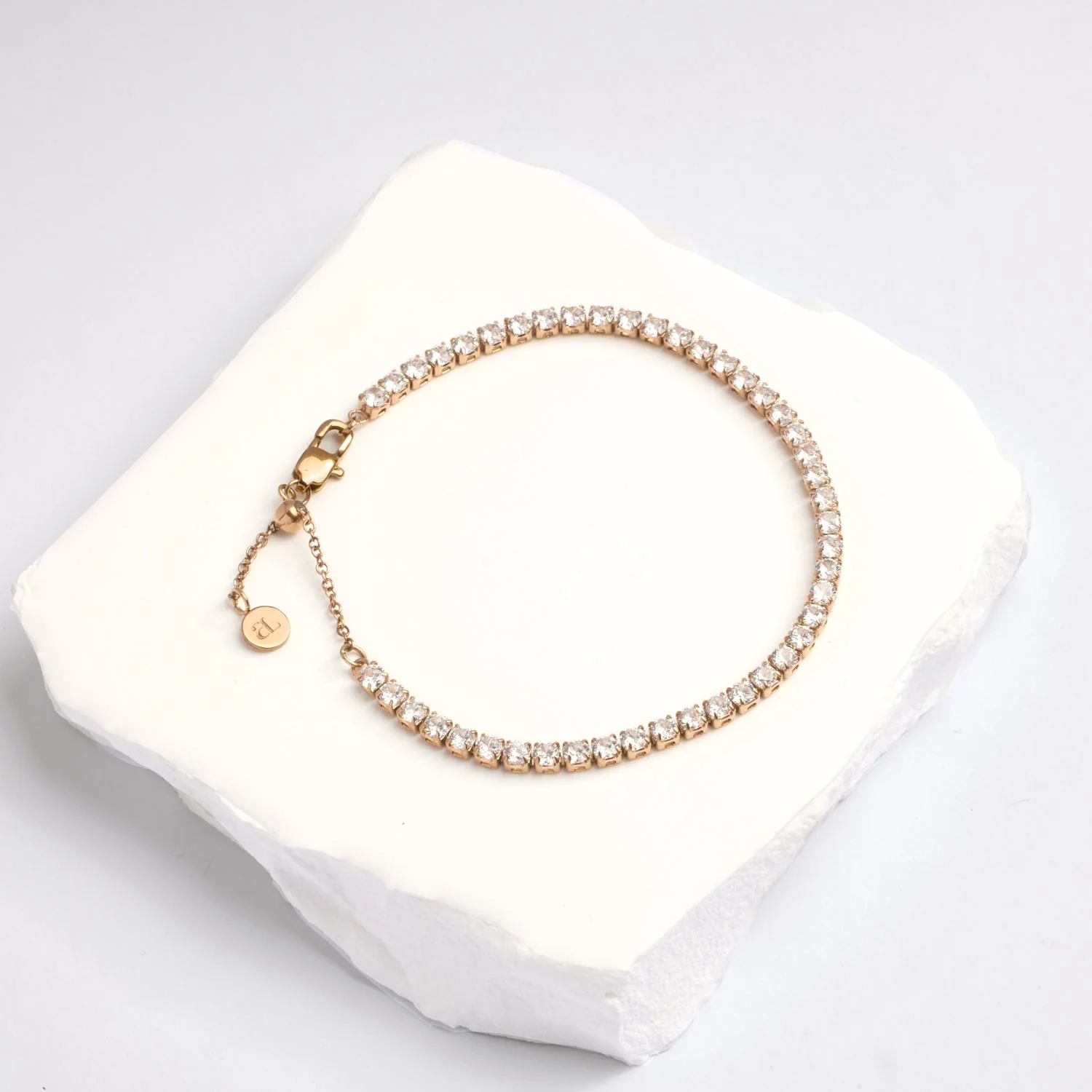 Tennis Bracelet (Rose Gold)