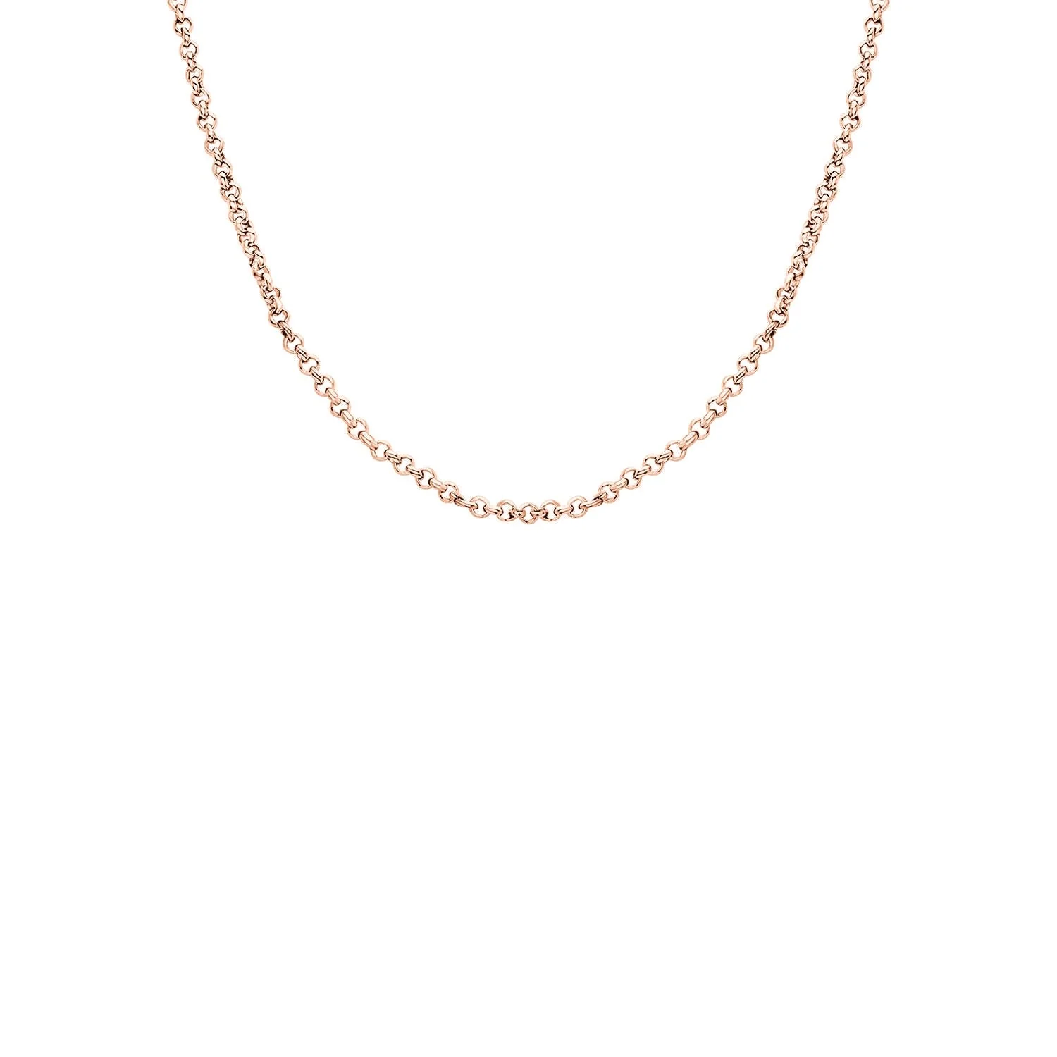 Cursive Name Necklace (Rose Gold)
