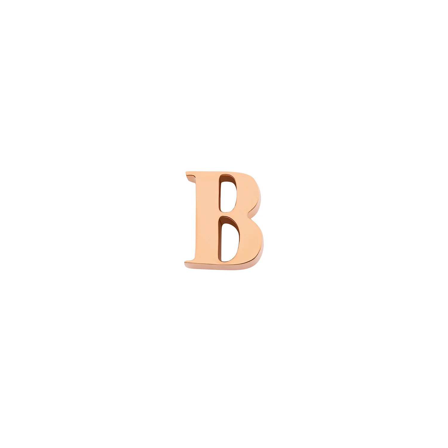 Made Mine Charms - Didot Initial Charm (Rose Gold)