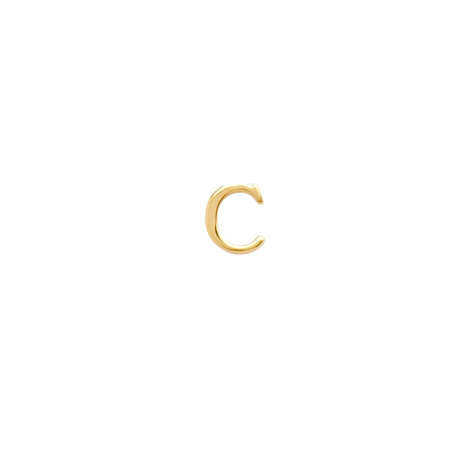 Made Mine Charms - Didot Initial Charm (Gold)