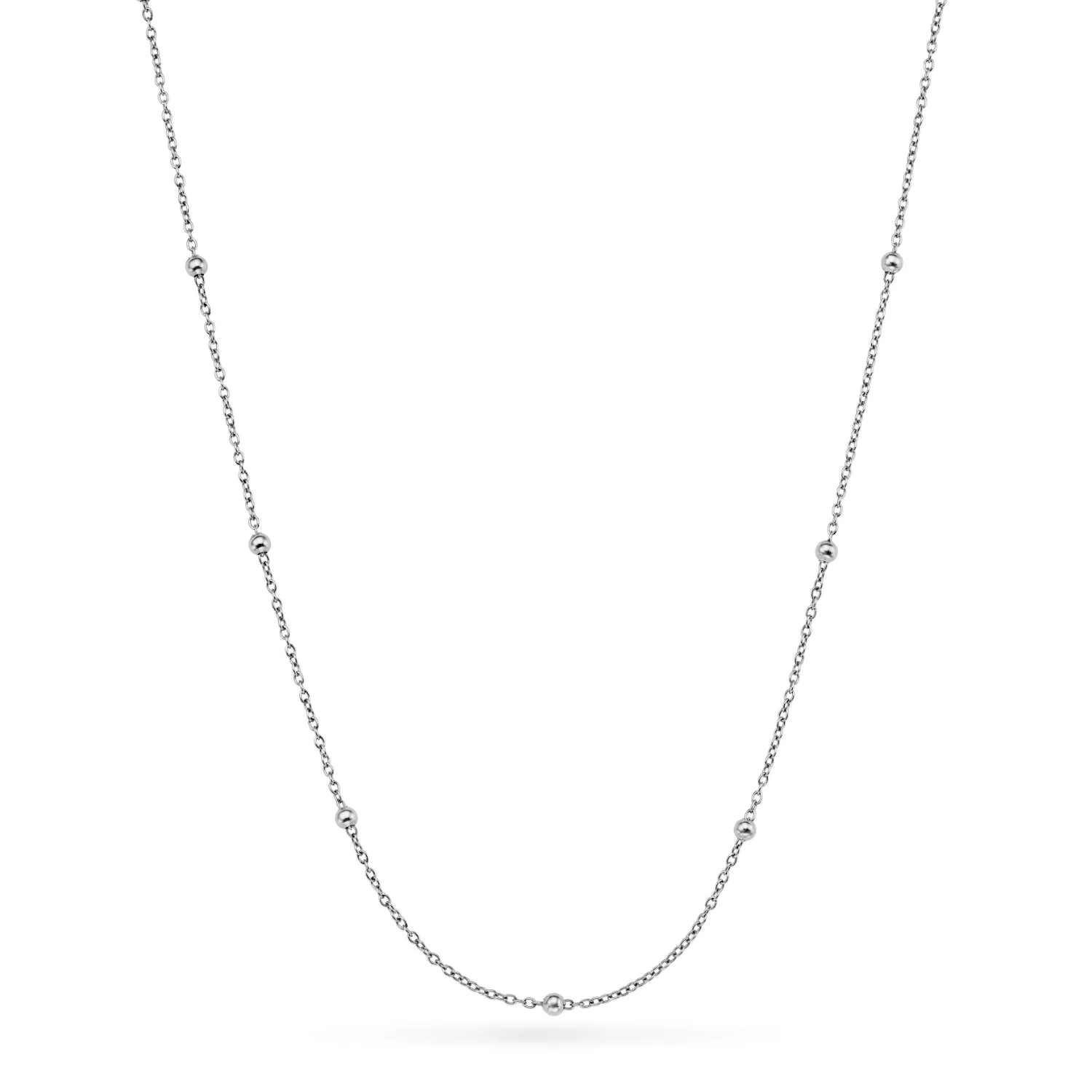 Entwine Cross Necklace (Silver)