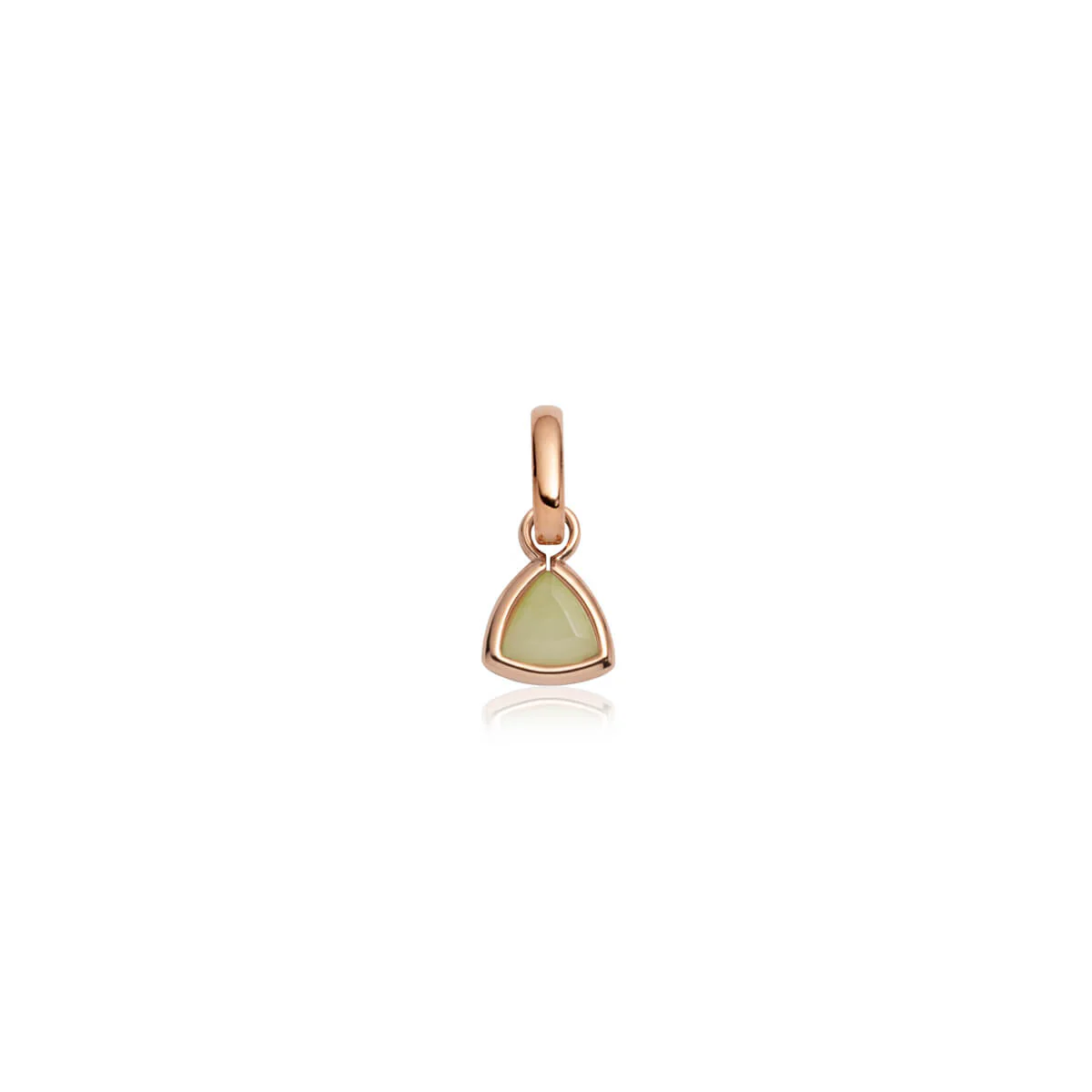 Droplet Birthstone Pendant (Rose Gold)