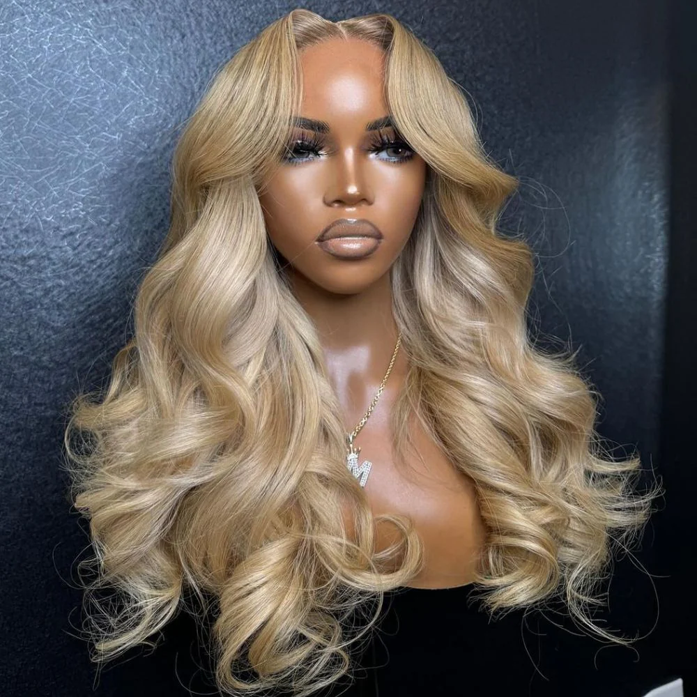 Body Wave Blonde 613 13x4 Frontal Lace Human Hair Wig