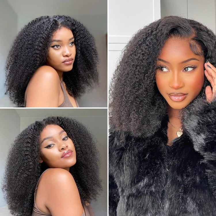 Put on & Go Jerry Curly 5x5 Pre Cut Lace Closure Wig