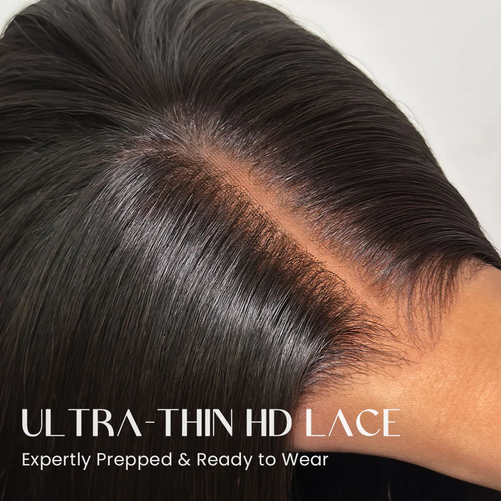 Highlight Adjustable Cap Virgin Hair Bob HD Lace Wig