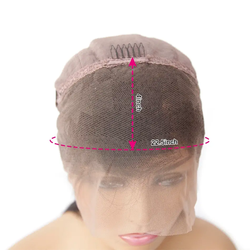 Long Wavy Lace Frontal With Kinky Edges Wig