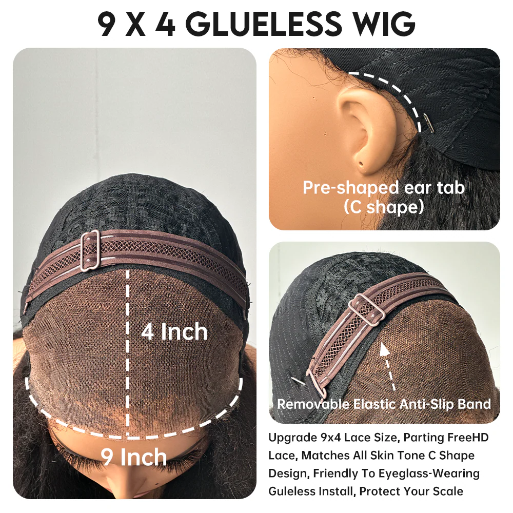 Silky Straight HD Lace With 3C Hybrid Hairline Wig