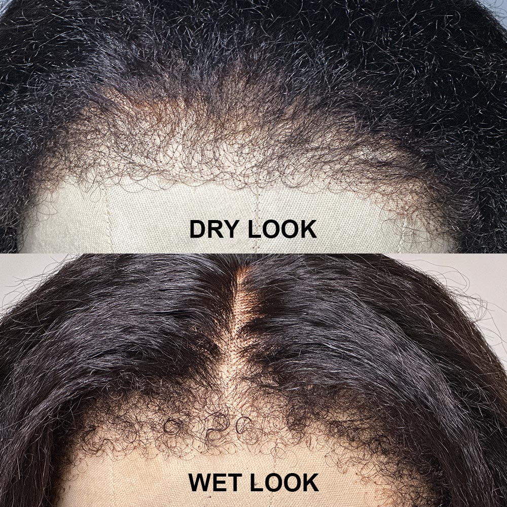 ILIKEHAIR Hyperrealism Kinky Edges HD Lace Ventilated Wig